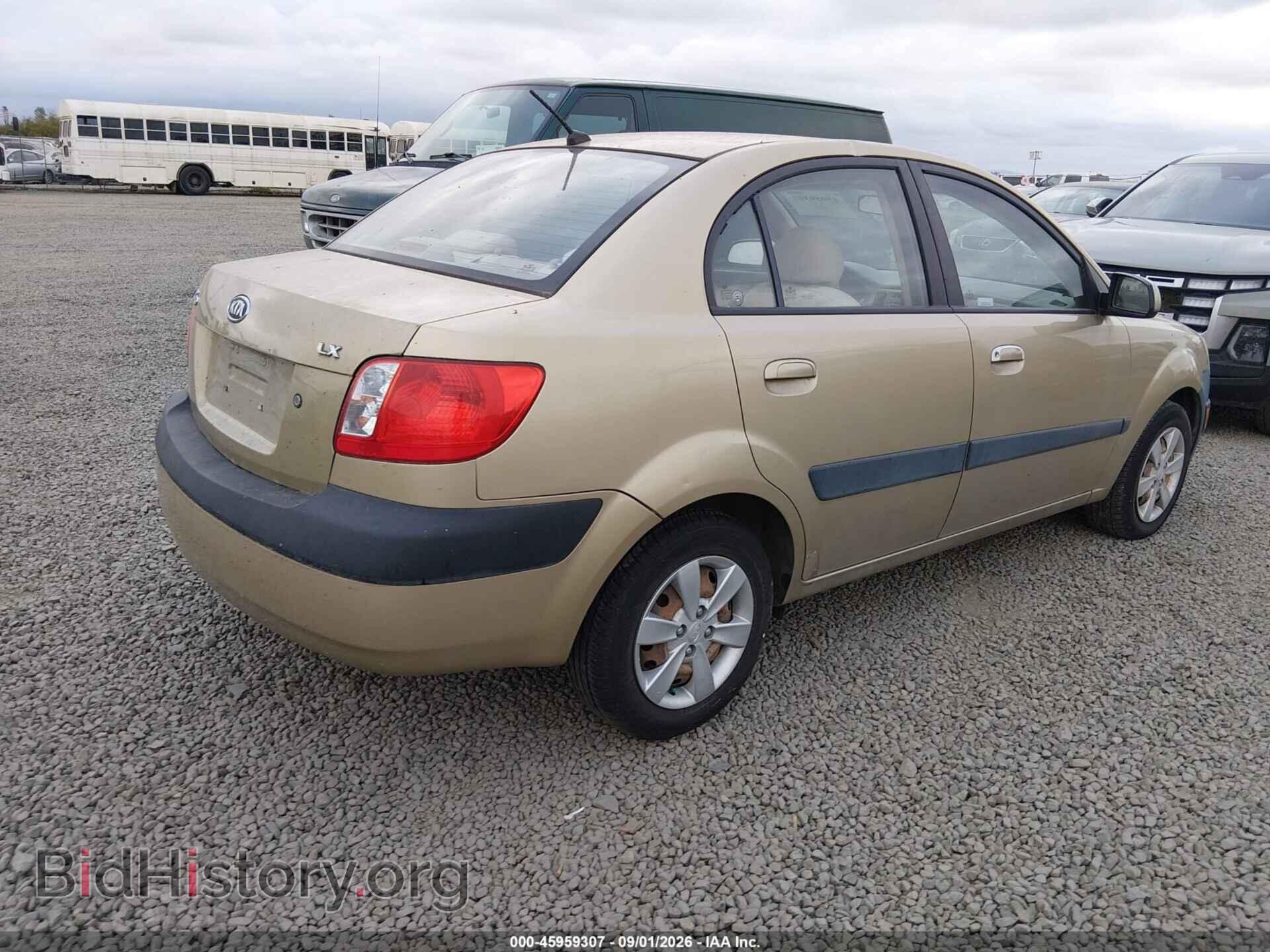 2008 KIA RIO - VIN: KNADE123X86356476 - Фото 4