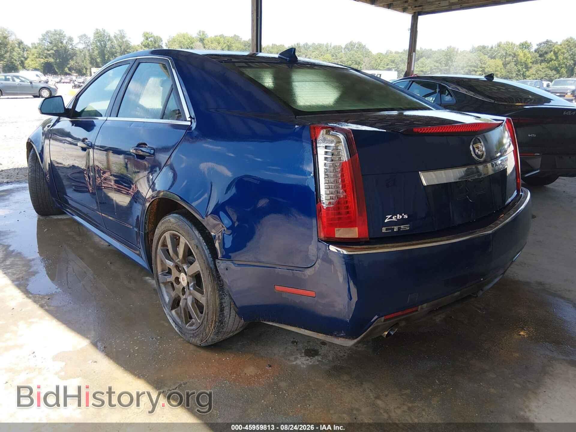 2012 CADILLAC CTS - VIN: 1G6DE5E55C0153775 - Фото 3
