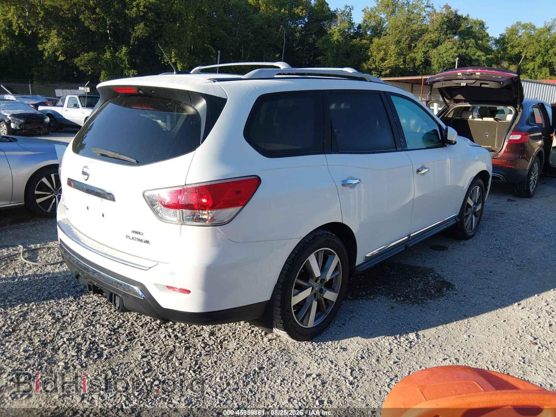 2014 NISSAN PATHFINDER - VIN: 5N1AR2MM6EC727535 - Фото 4