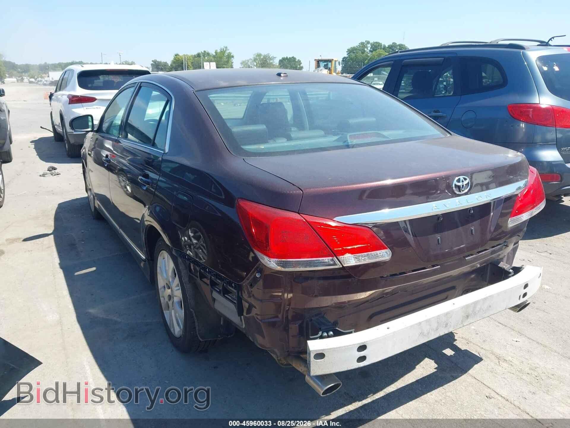 2012 TOYOTA AVALON - VIN: 4T1BK3DB0CU449865 - Photo 3