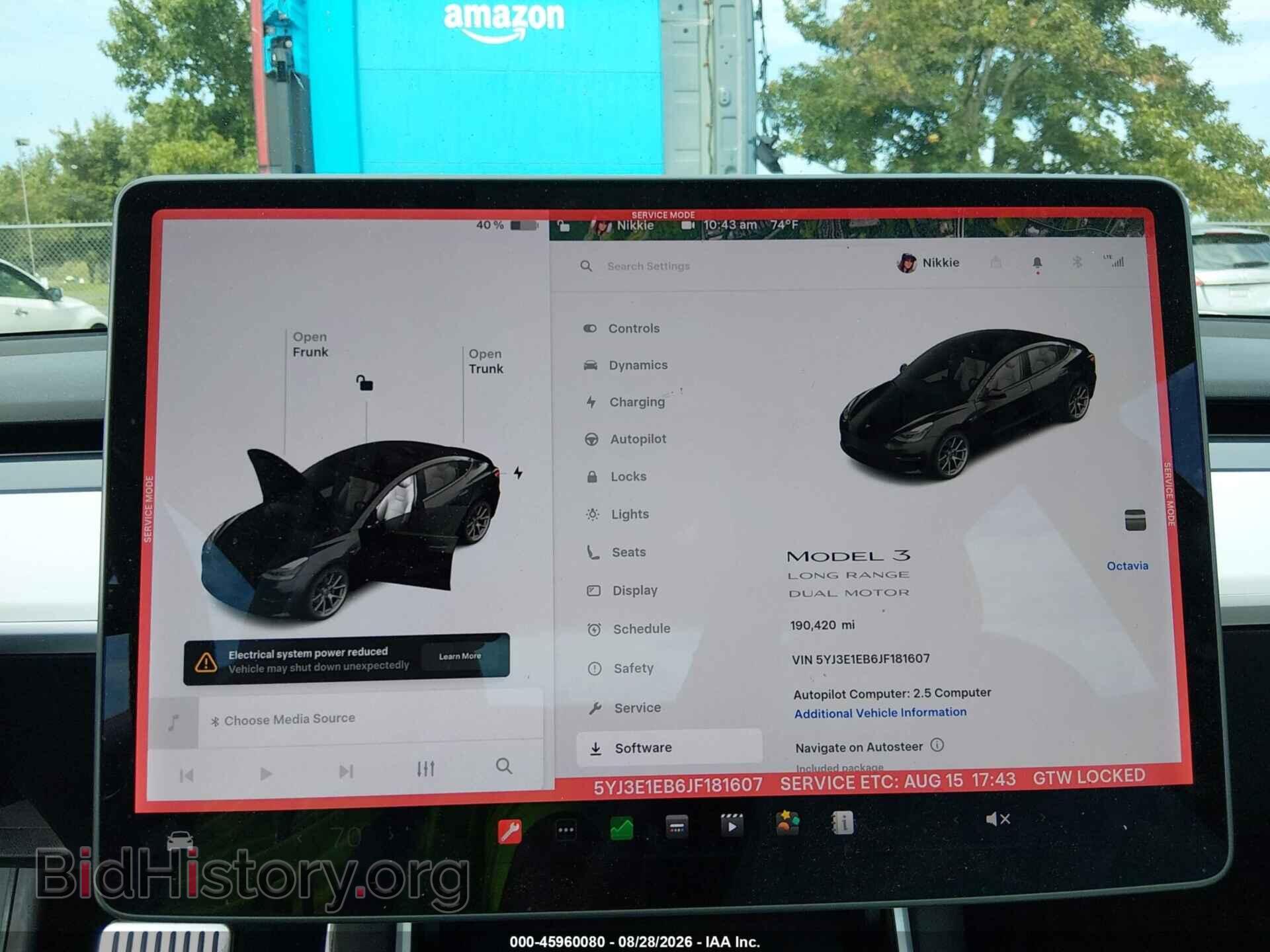 2018 TESLA MODEL 3 - VIN: 5YJ3E1EB6JF181607 - Photo 7