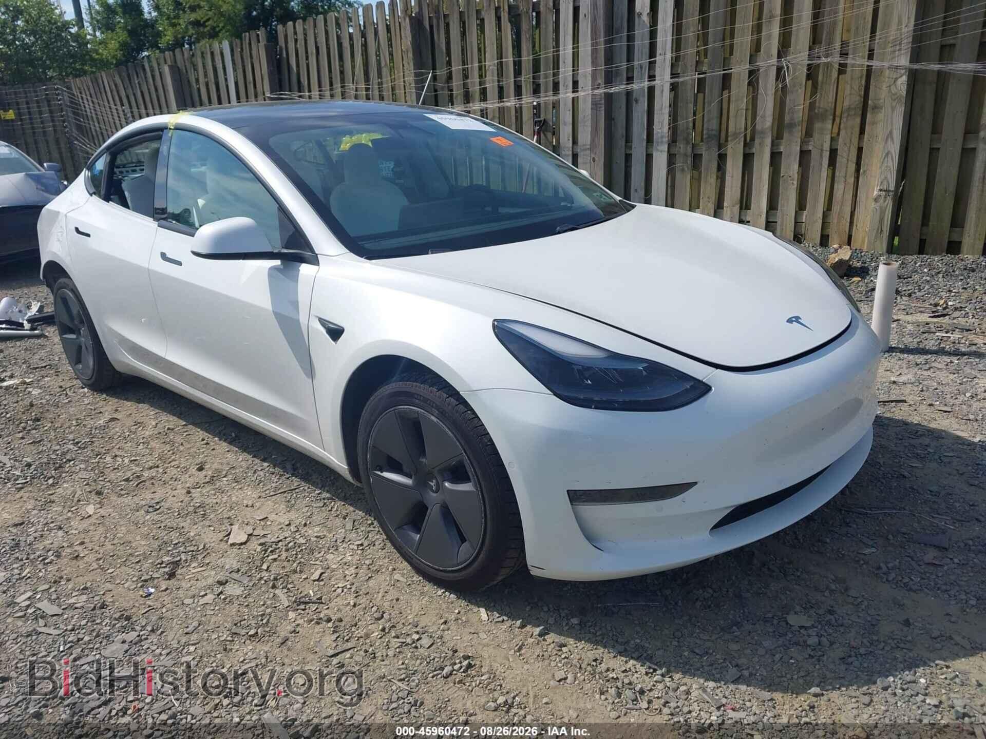 Фотография 5YJ3E1EA1MF030072 - TESLA MODEL 3 2021