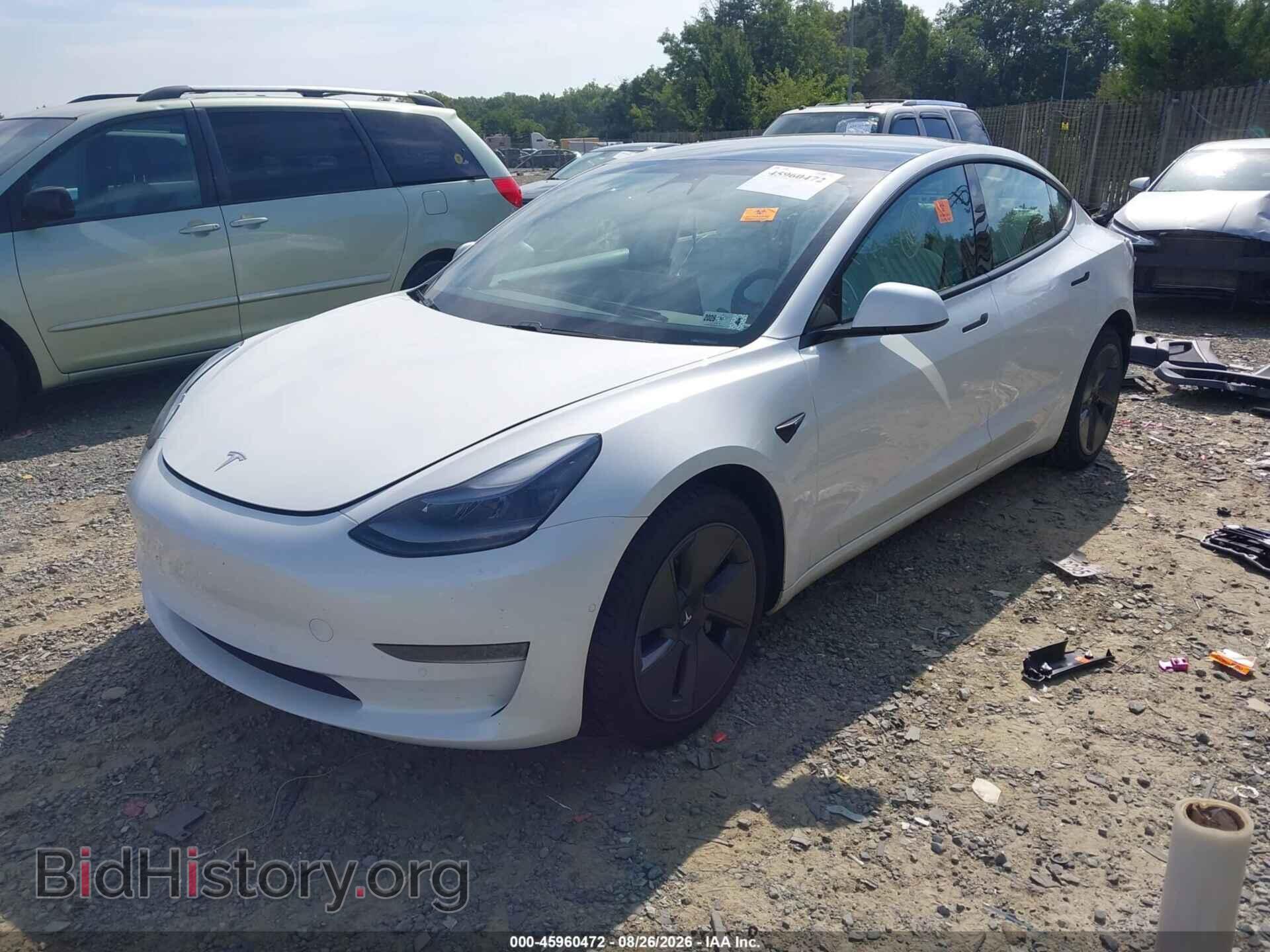 2021 TESLA MODEL 3 - VIN: 5YJ3E1EA1MF030072 - Photo 2