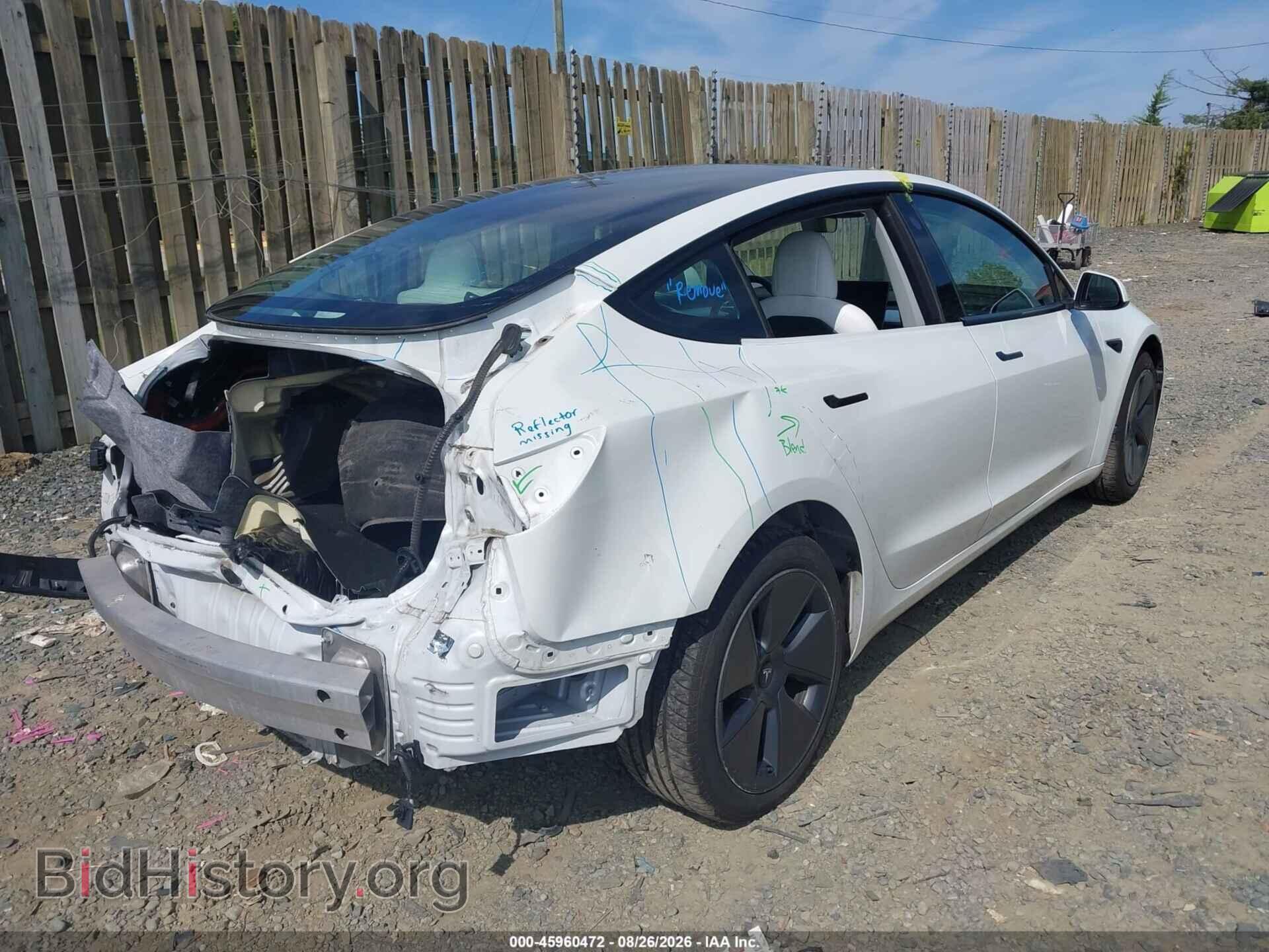 2021 TESLA MODEL 3 - VIN: 5YJ3E1EA1MF030072 - Photo 4