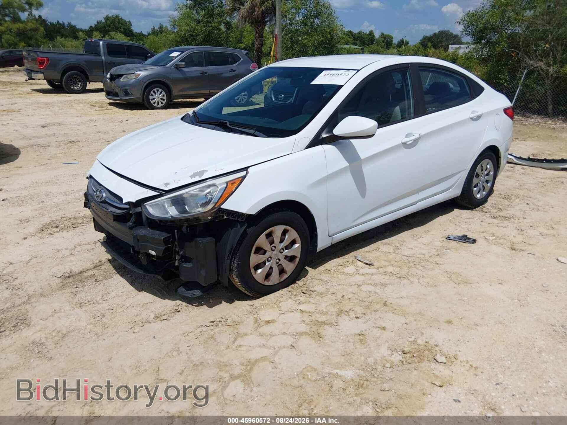 2017 HYUNDAI ACCENT - VIN: KMHCT4AE5HU306858 - Фото 2