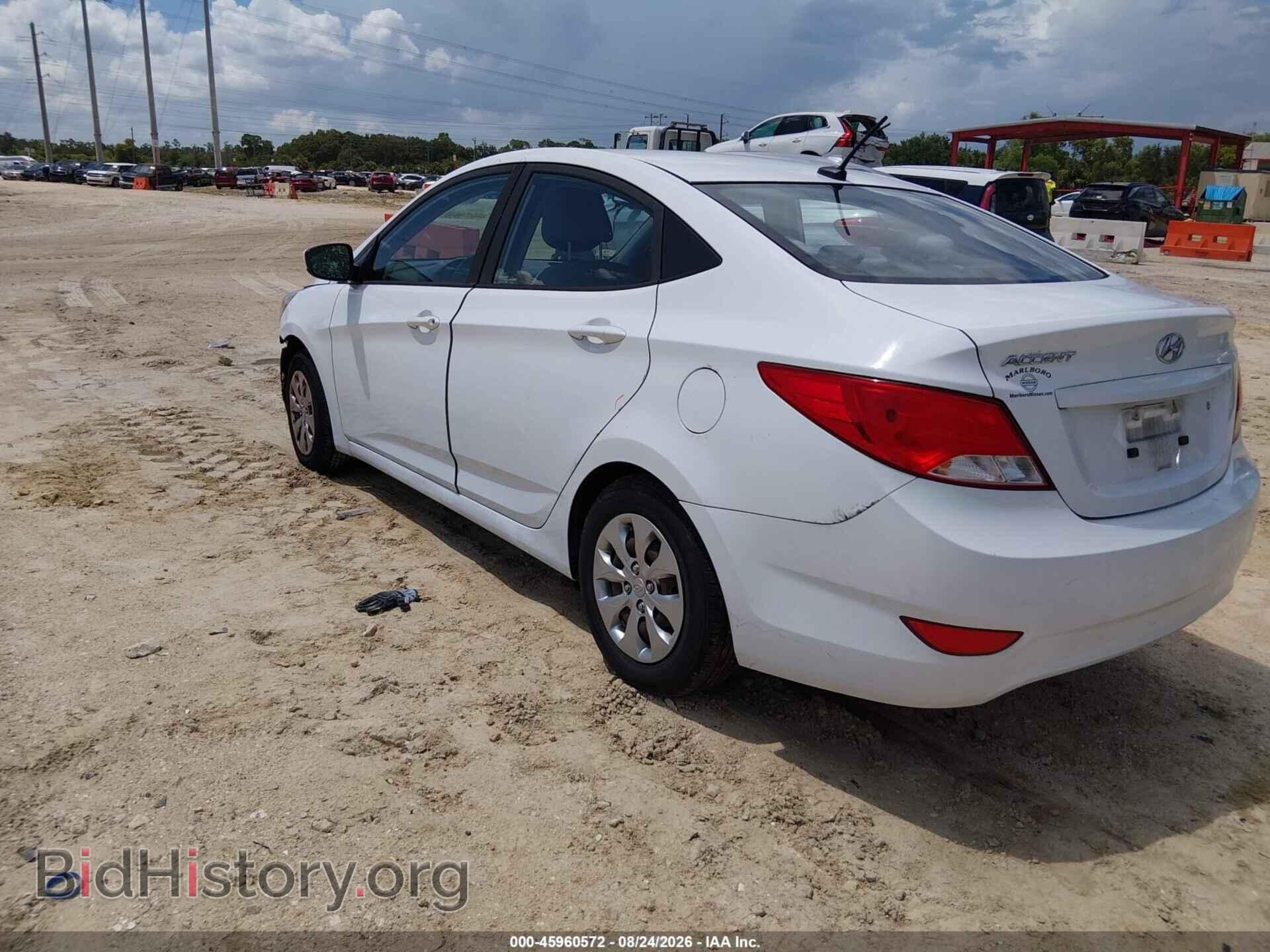 2017 HYUNDAI ACCENT - VIN: KMHCT4AE5HU306858 - Фото 3