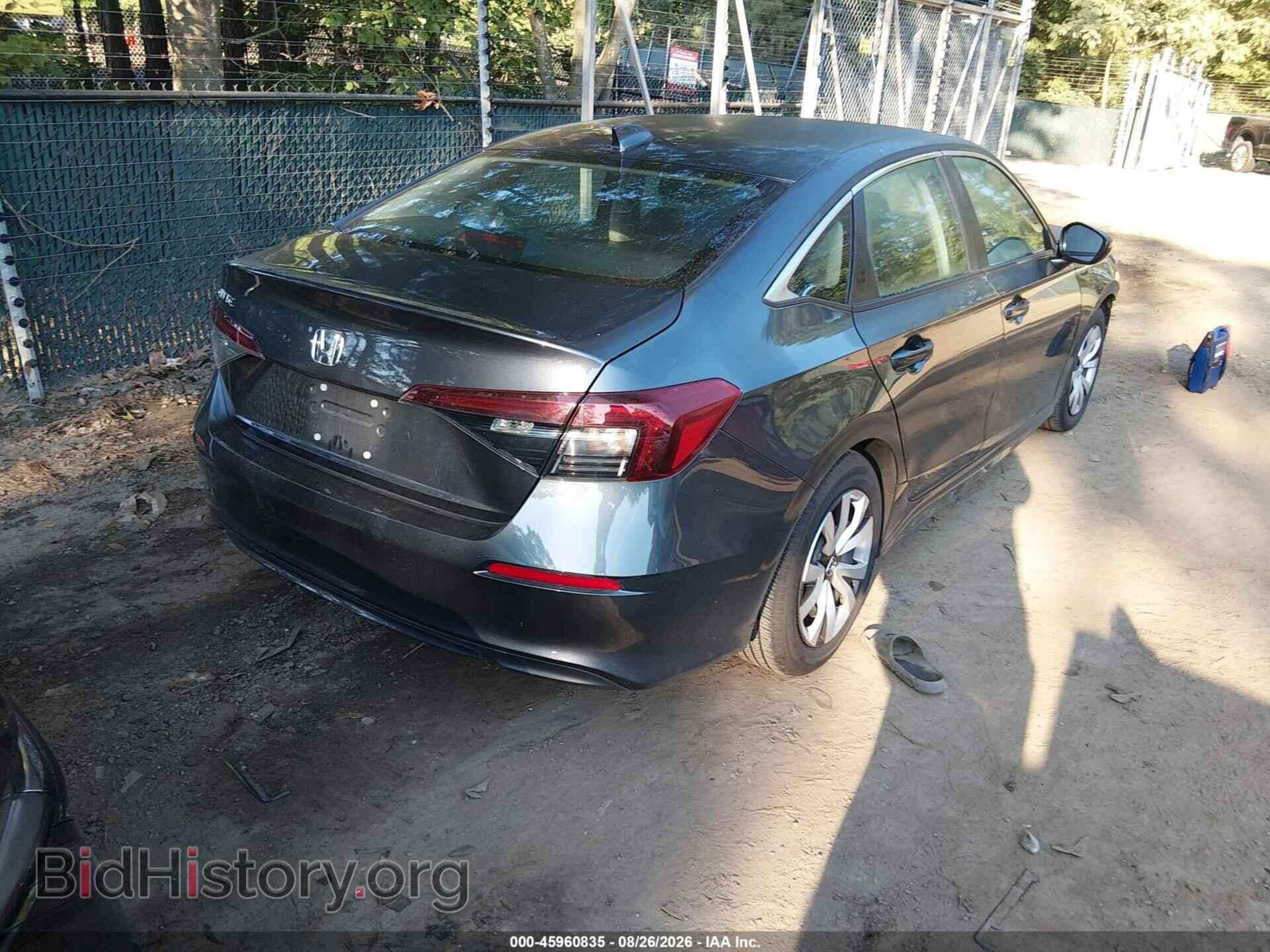 2025 HONDA CIVIC - VIN: 2HGFE2F2XSH599571 - Фото 4