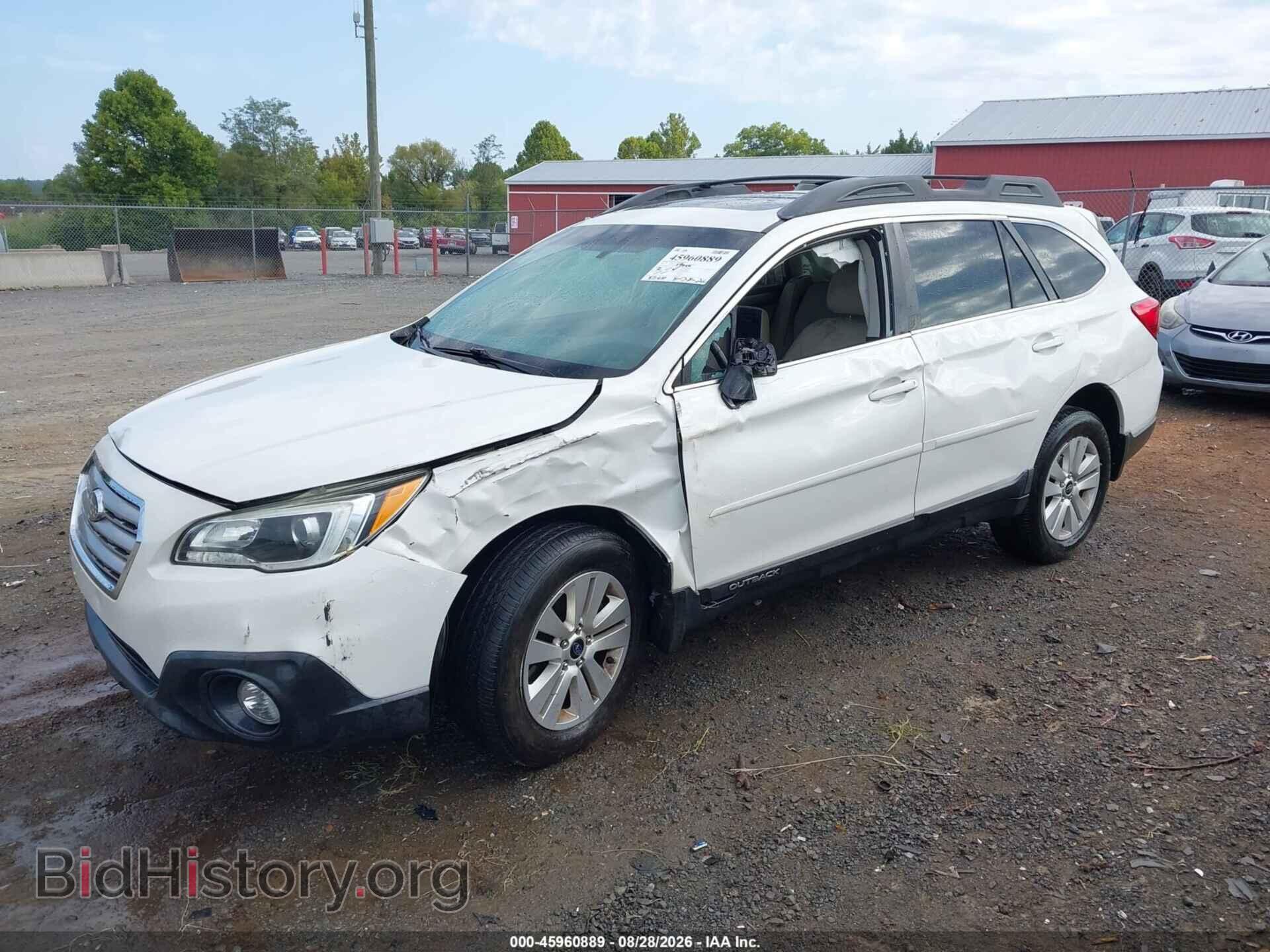 2015 SUBARU OUTBACK - VIN: 4S4BSBDC6F3358483 - Фото 2