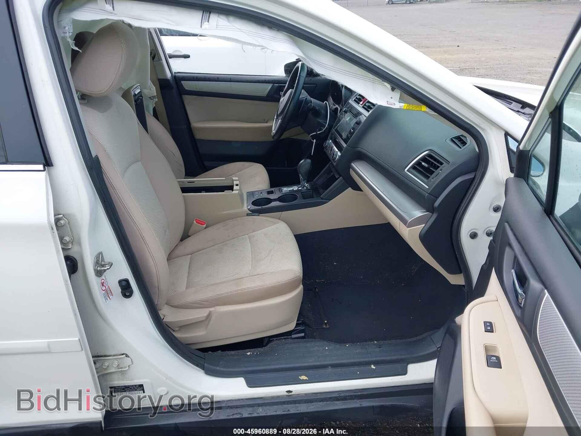 2015 SUBARU OUTBACK - VIN: 4S4BSBDC6F3358483 - Фото 5