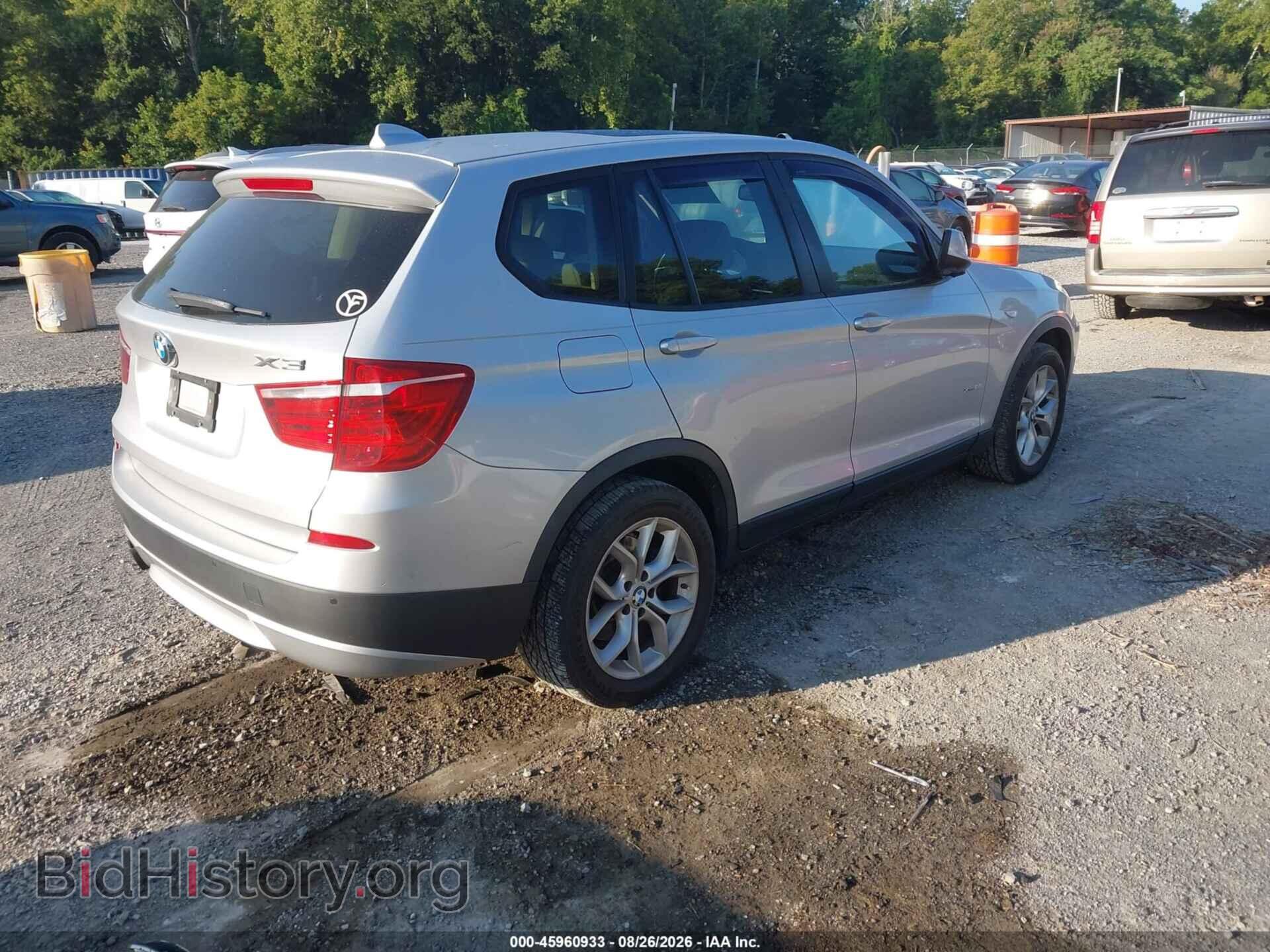 2013 BMW X3 - VIN: 5UXWX9C53D0A31400 - Фото 4