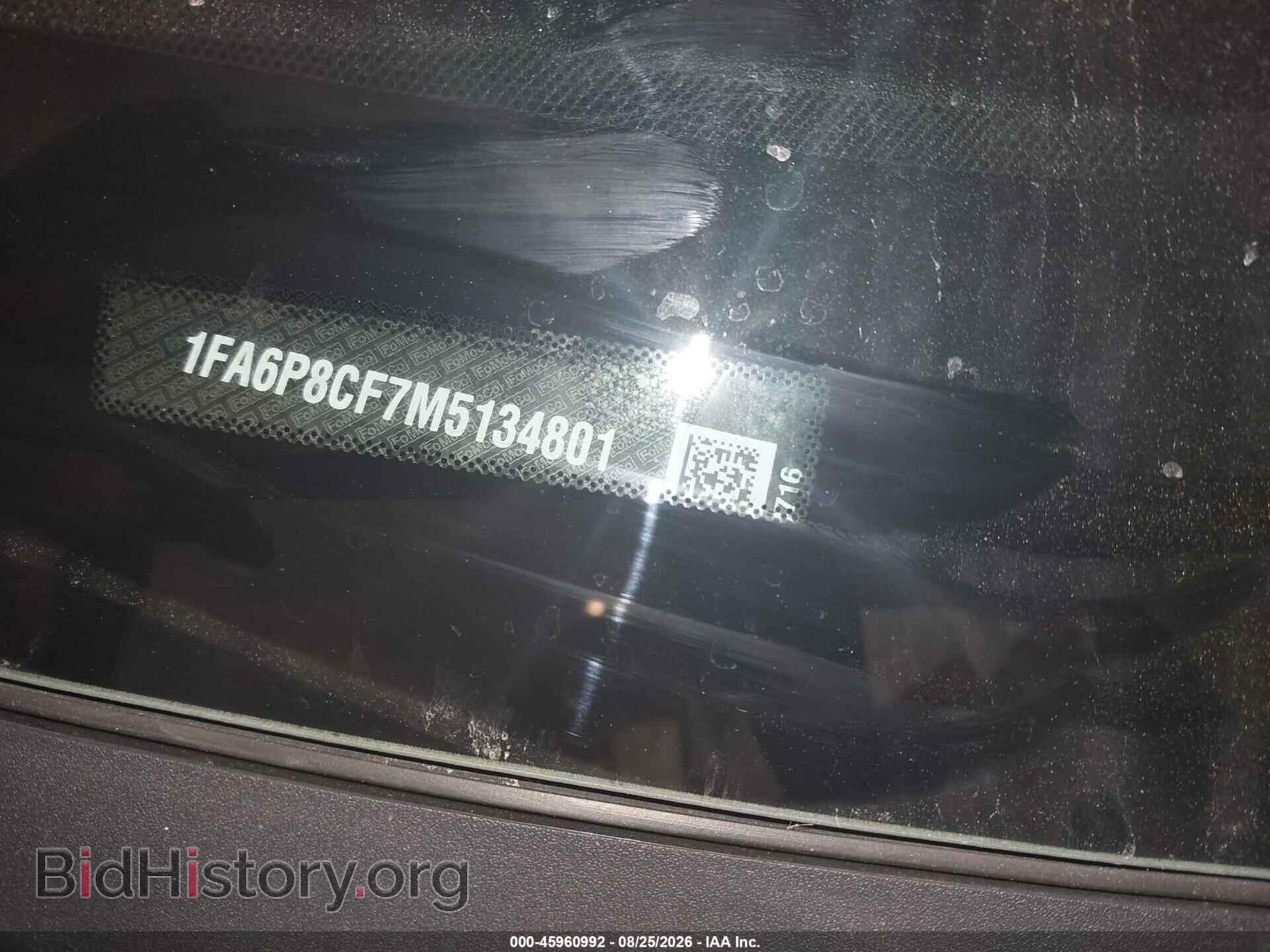2021 FORD MUSTANG - VIN: 1FA6P8CF7M5134801 - Photo 9