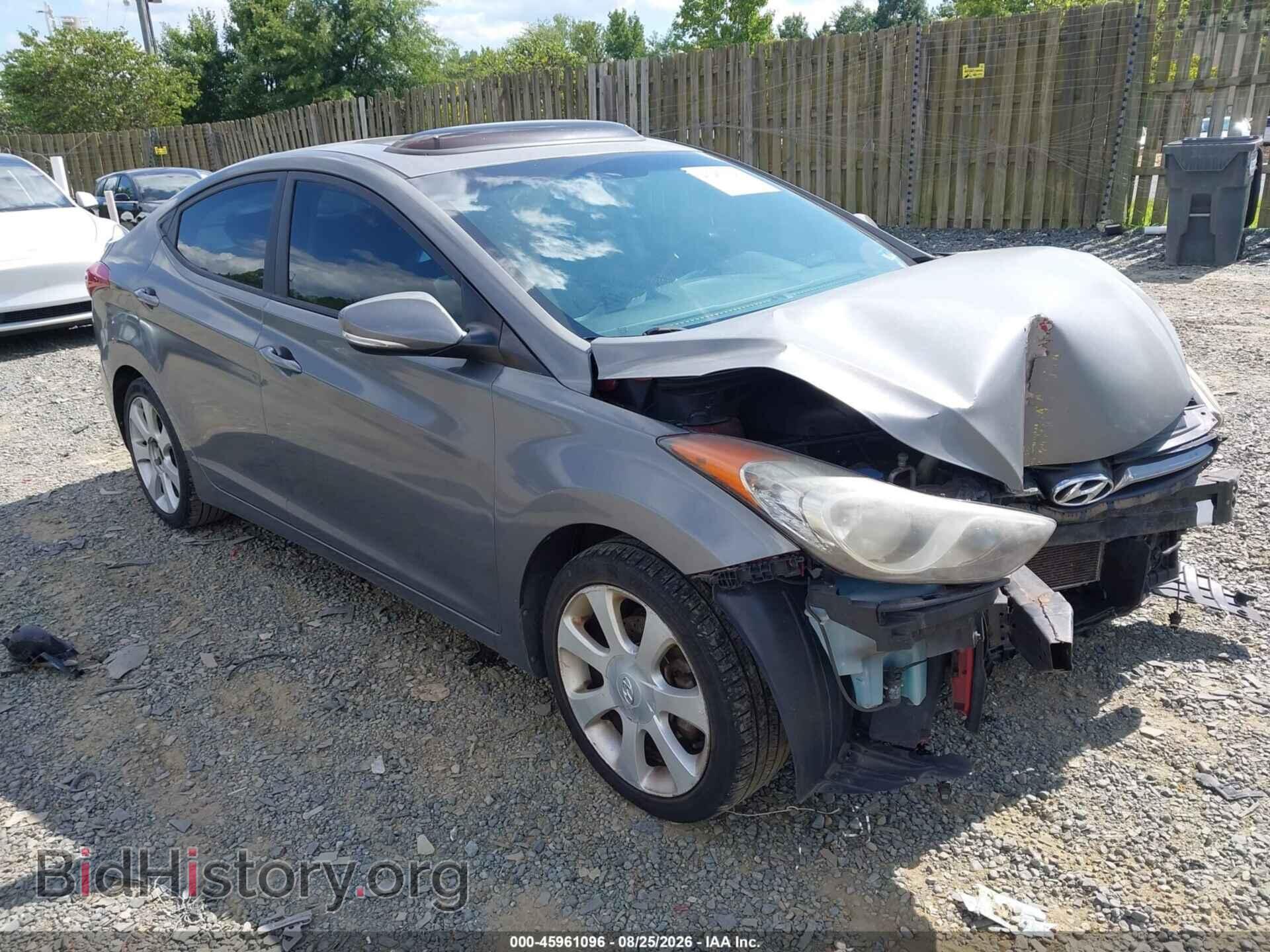 Фотография KMHDH4AEXDU562445 - HYUNDAI ELANTRA 2013