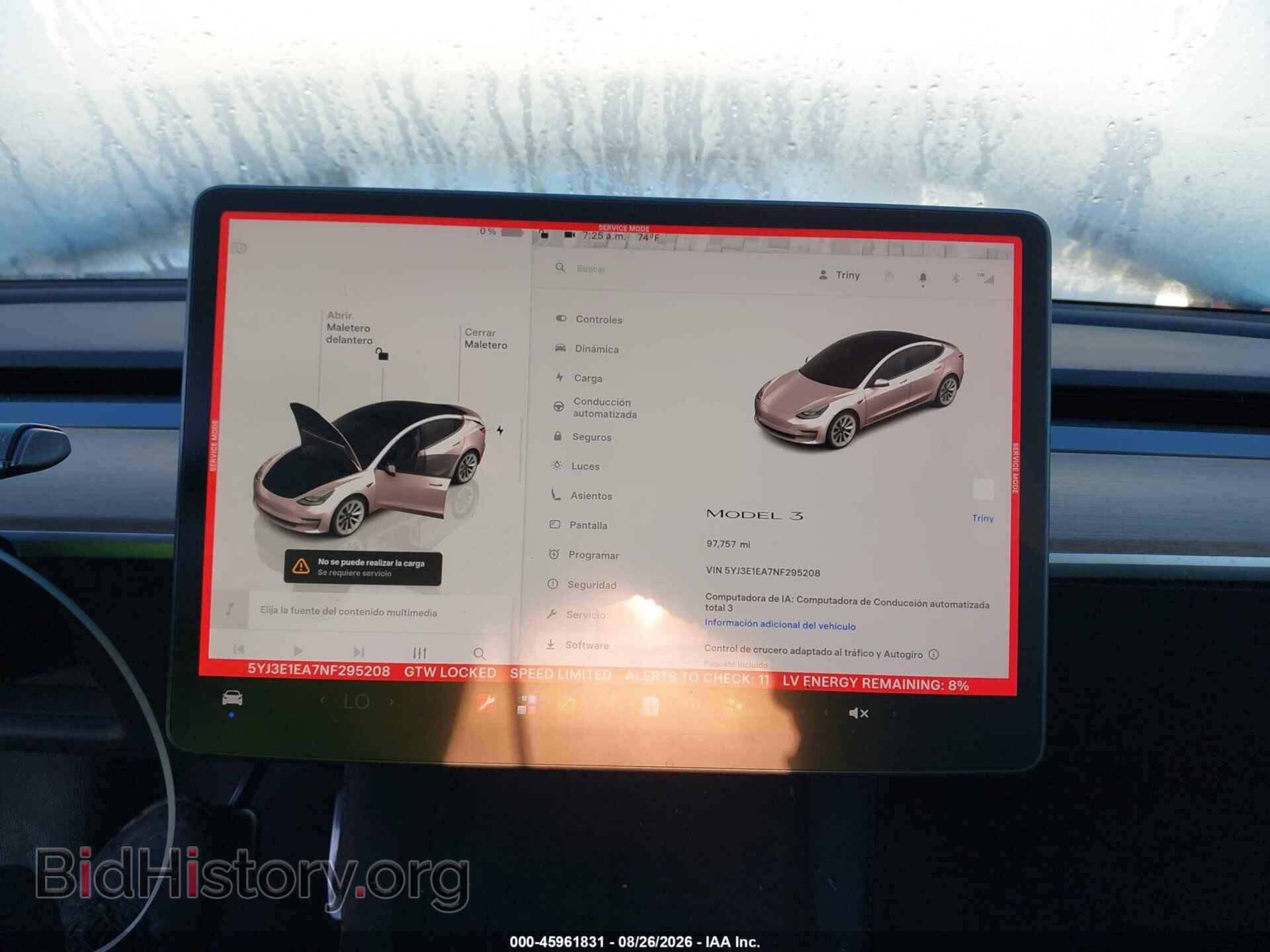 2022 TESLA MODEL 3 - VIN: 5YJ3E1EA7NF295208 - Фото 19