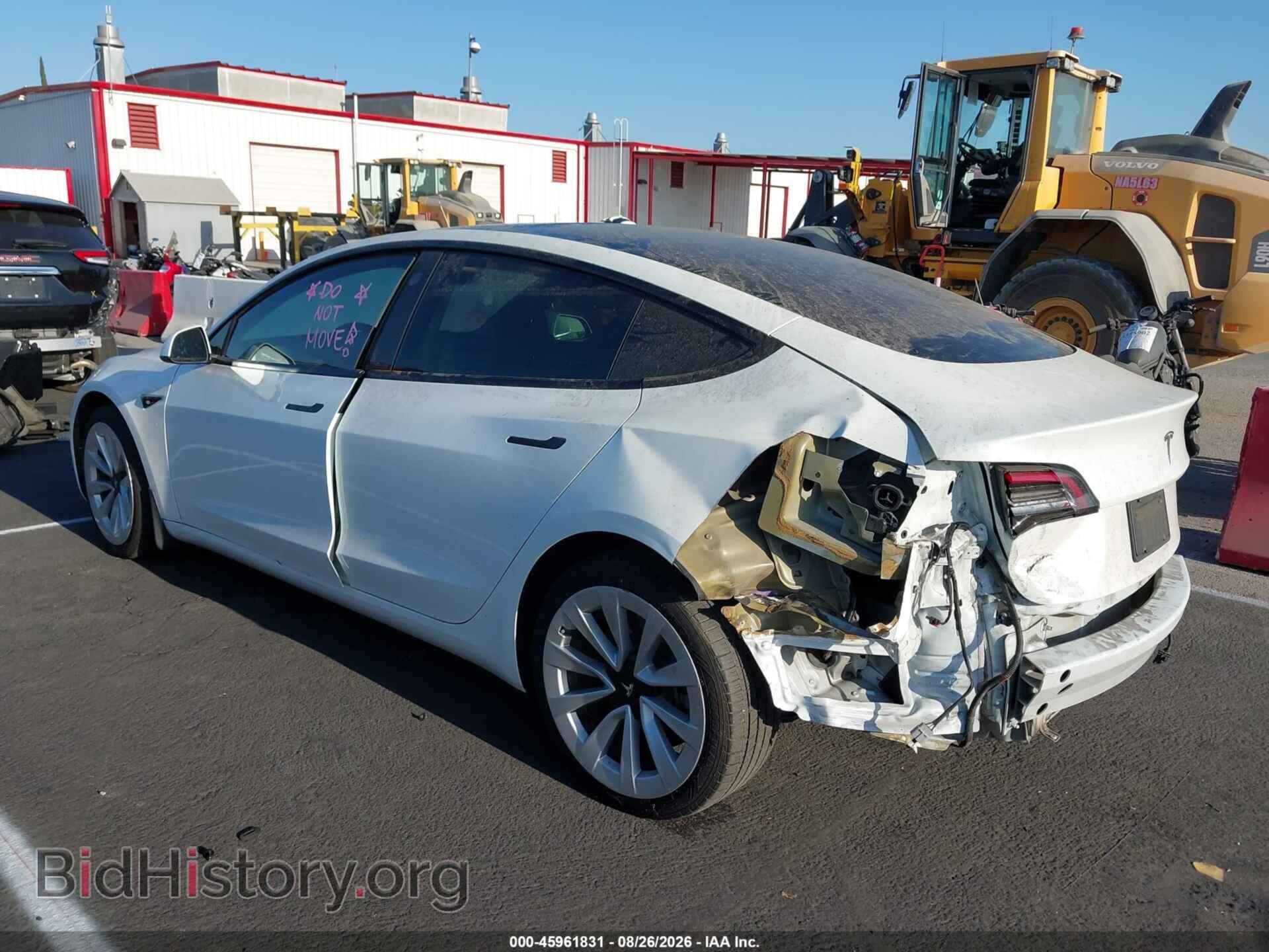 2022 TESLA MODEL 3 - VIN: 5YJ3E1EA7NF295208 - Фото 3