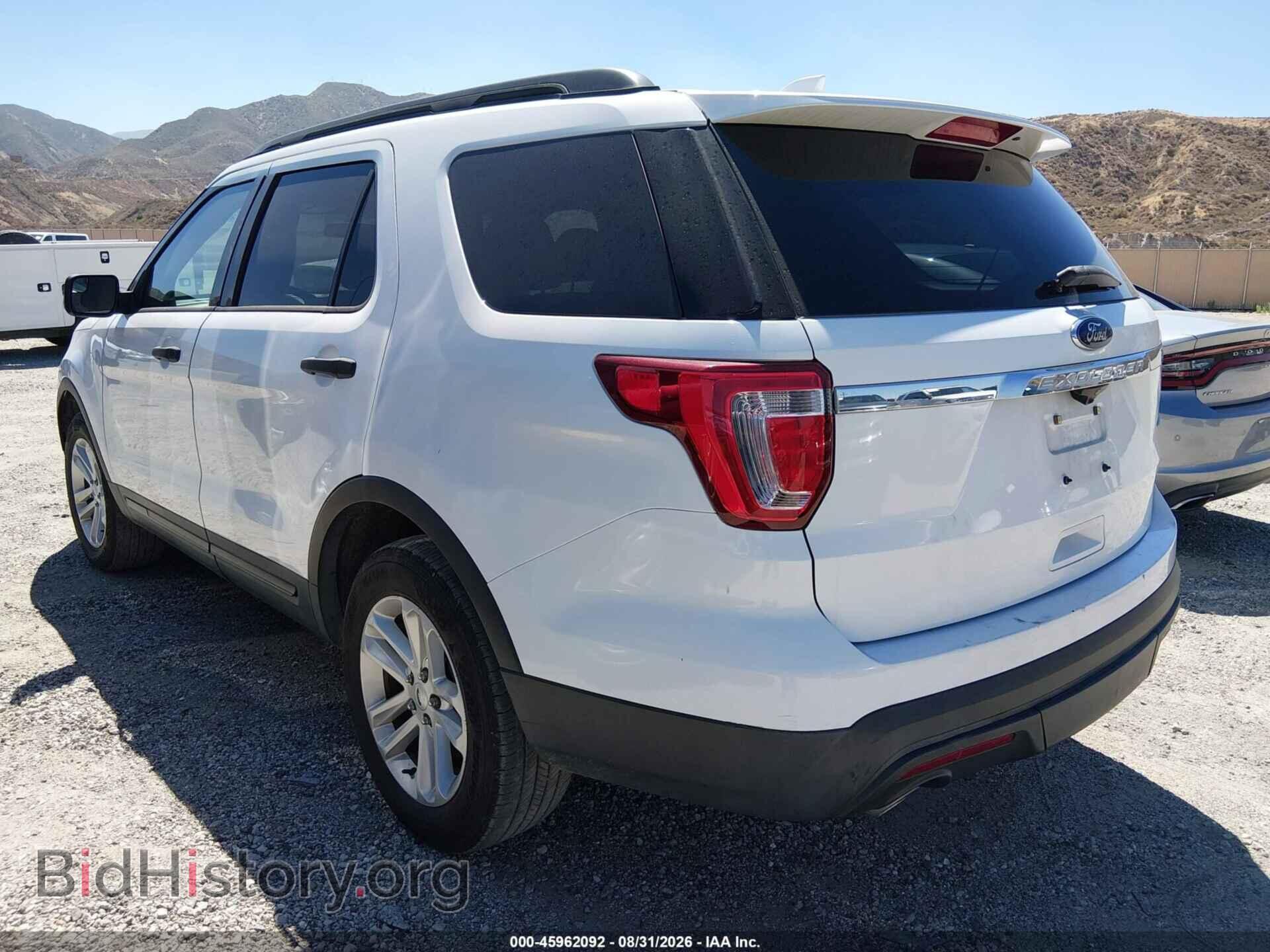 2016 FORD EXPLORER - VIN: 1FM5K8B81GGD32477 - Photo 3