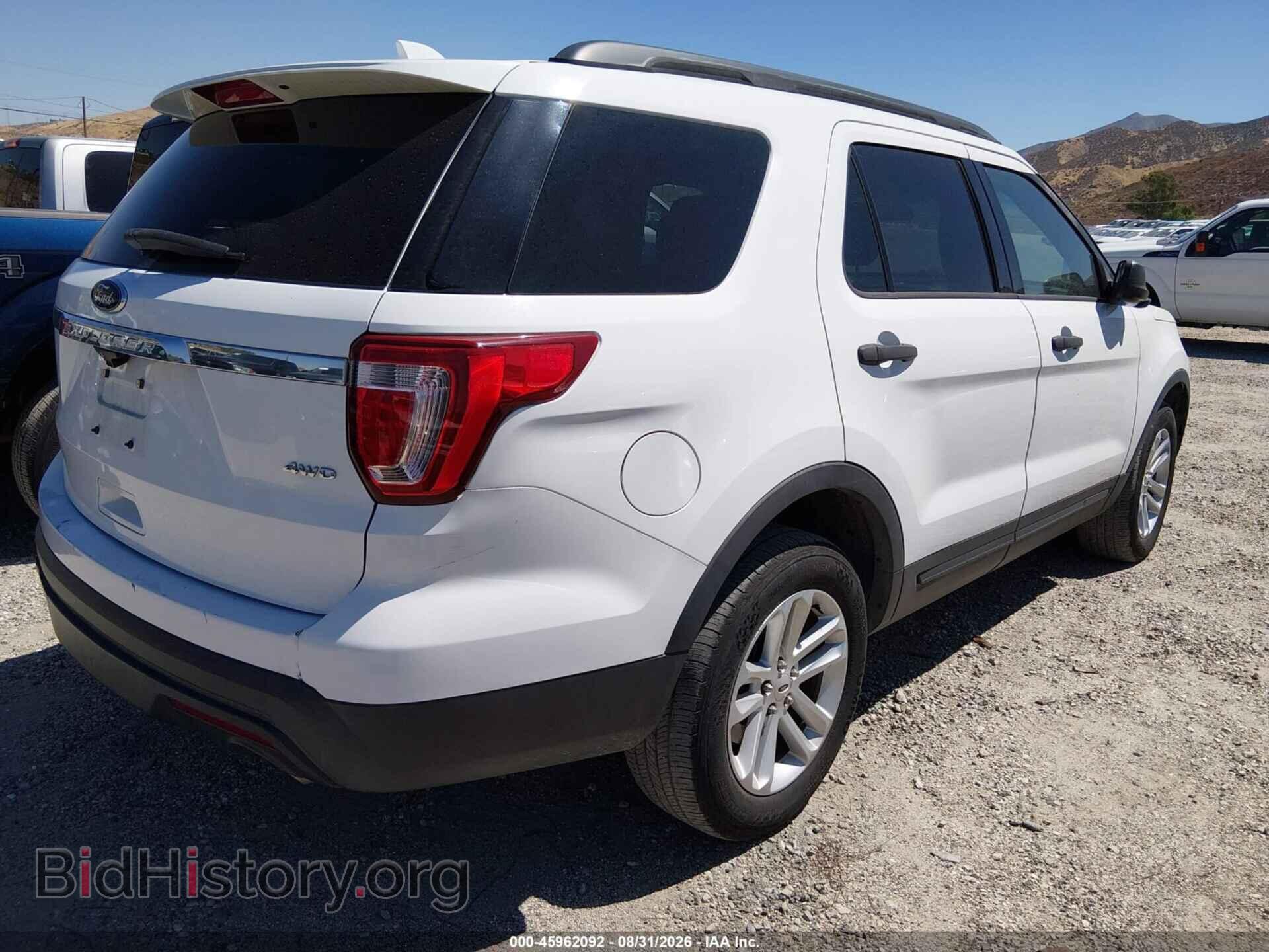 2016 FORD EXPLORER - VIN: 1FM5K8B81GGD32477 - Photo 4