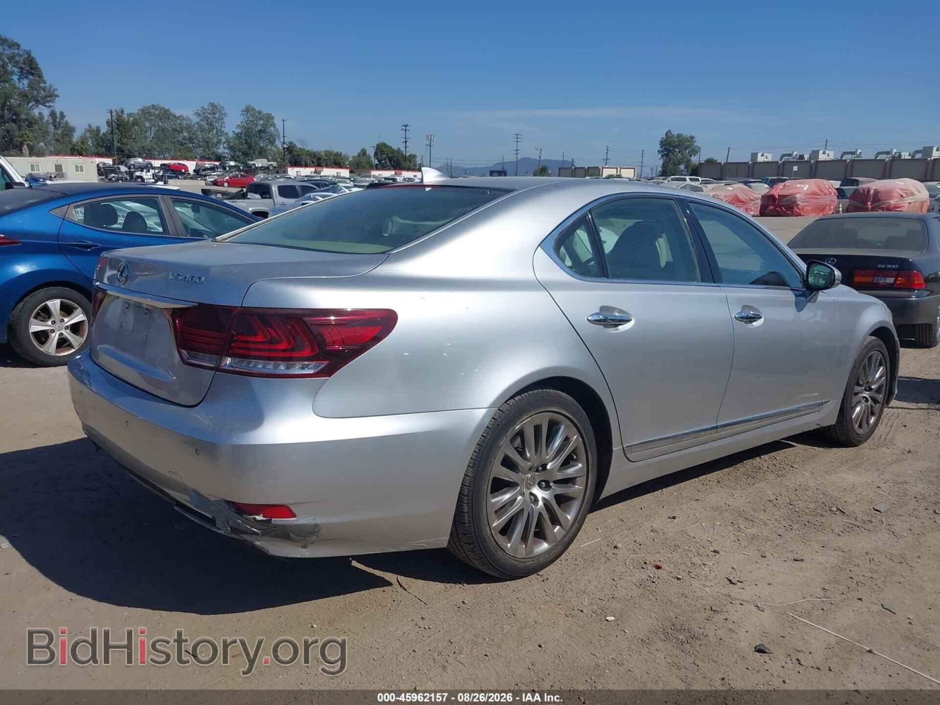 2014 LEXUS LS 460 - VIN: JTHBL5EF7E5131073 - Фото 4