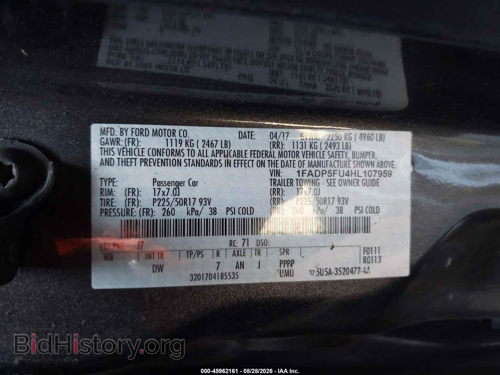 2017 FORD C-MAX ENERGI - VIN: 1FADP5FU4HL107959 - Photo 9