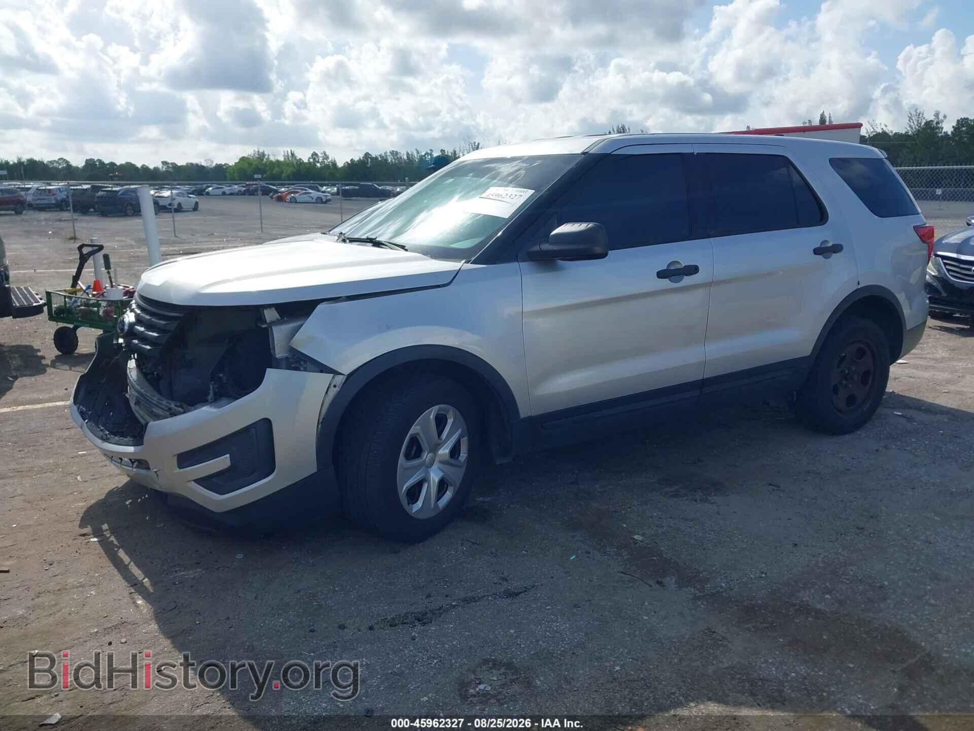 2016 FORD UTILITY POLICE INTERCEPTOR - VIN: 1FM5K8AR3GGA28593 - Фото 2