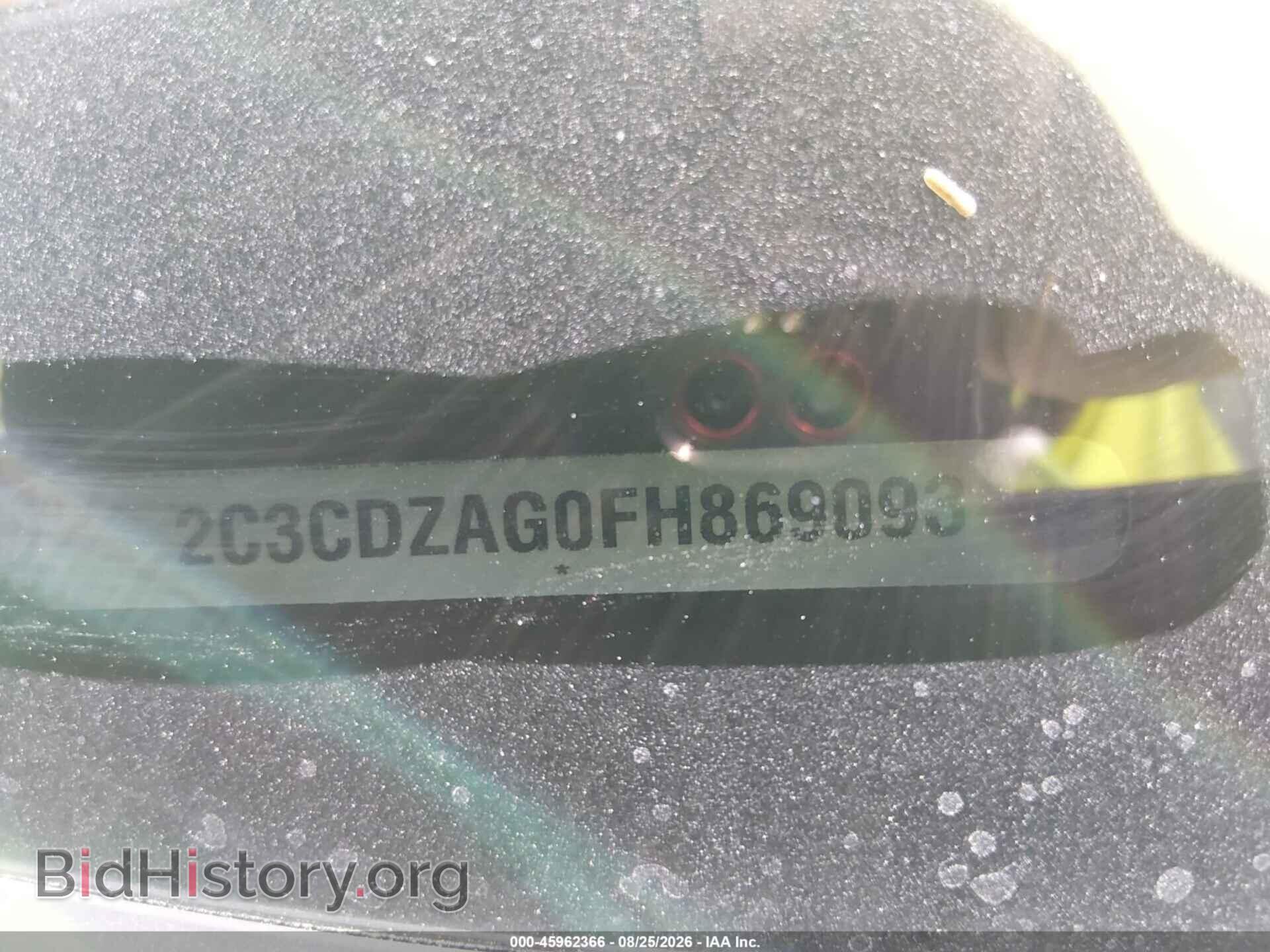 2015 DODGE CHALLENGER - VIN: 2C3CDZAG0FHH69093 - Photo 9