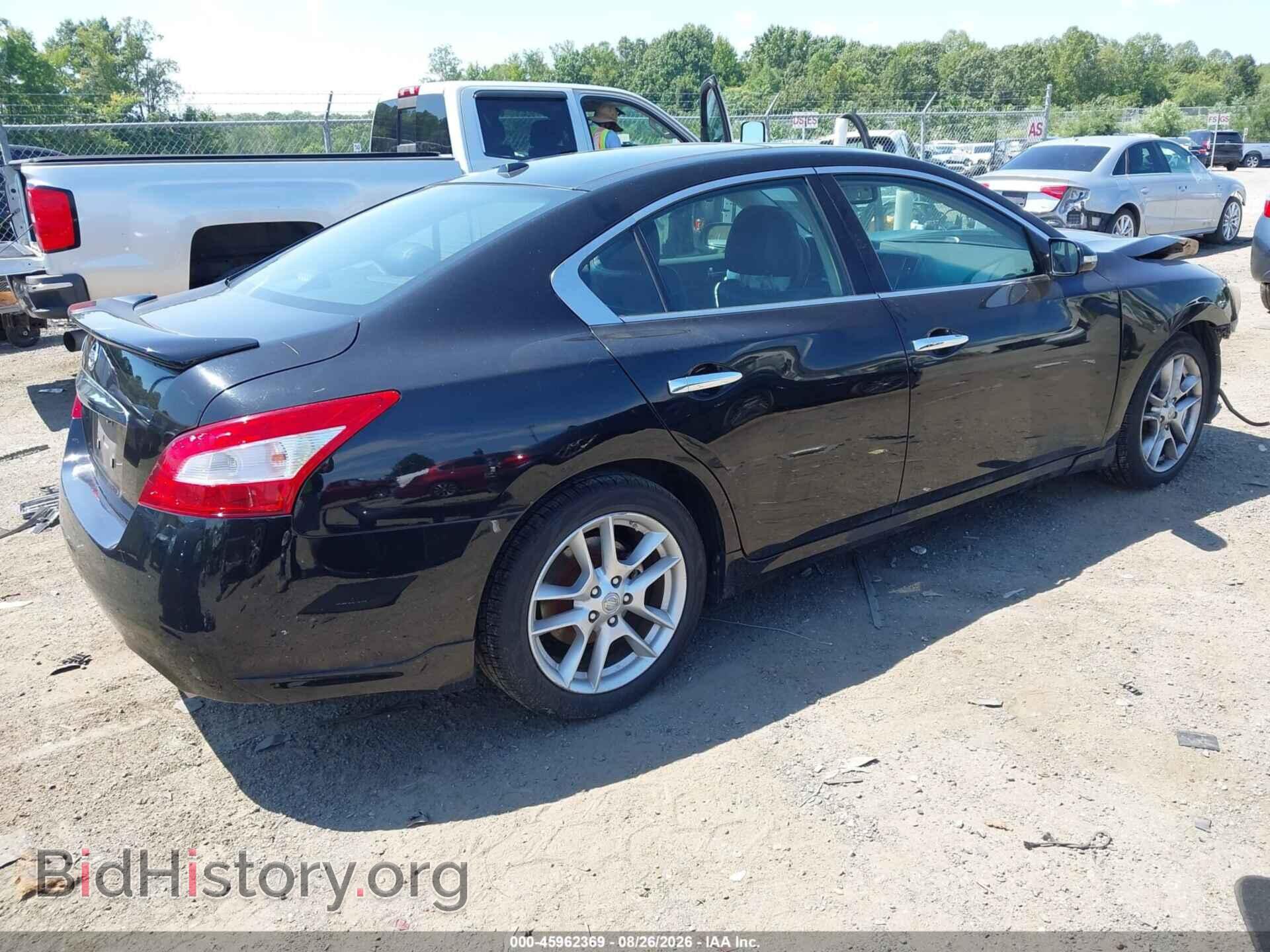 2009 NISSAN MAXIMA - VIN: 1N4AA51E39C822401 - Фото 4