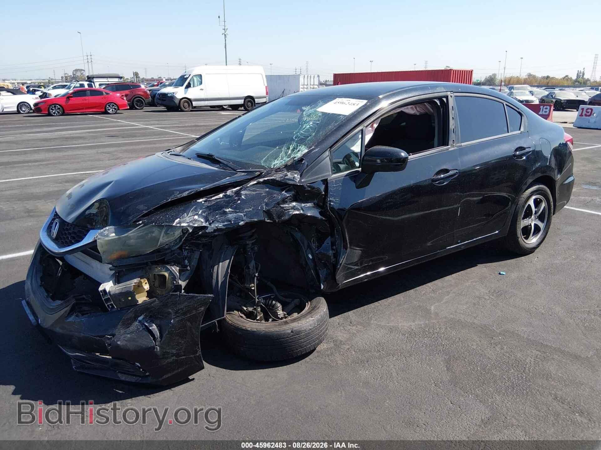 2015 HONDA CIVIC - VIN: 2HGFB2F7XFH558089 - Фото 2
