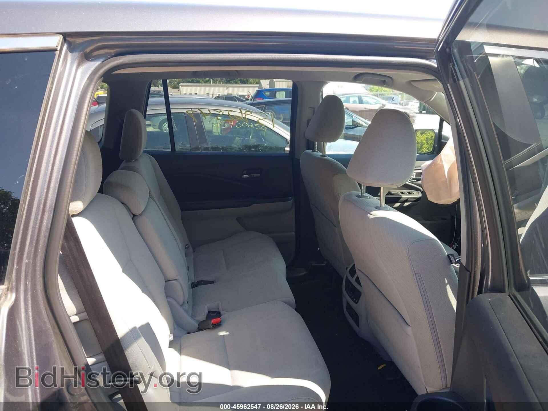 2016 HONDA PILOT - VIN: 5FNYF6H45GB045183 - Photo 8