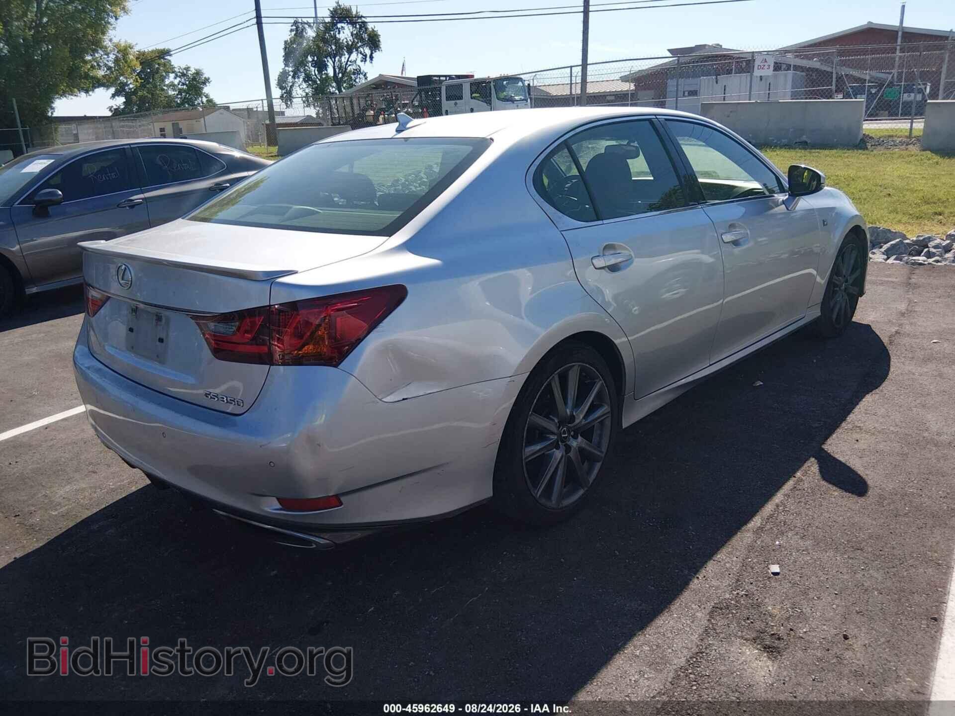 2014 LEXUS GS 350 - VIN: JTHBE1BL4E5038301 - Photo 4