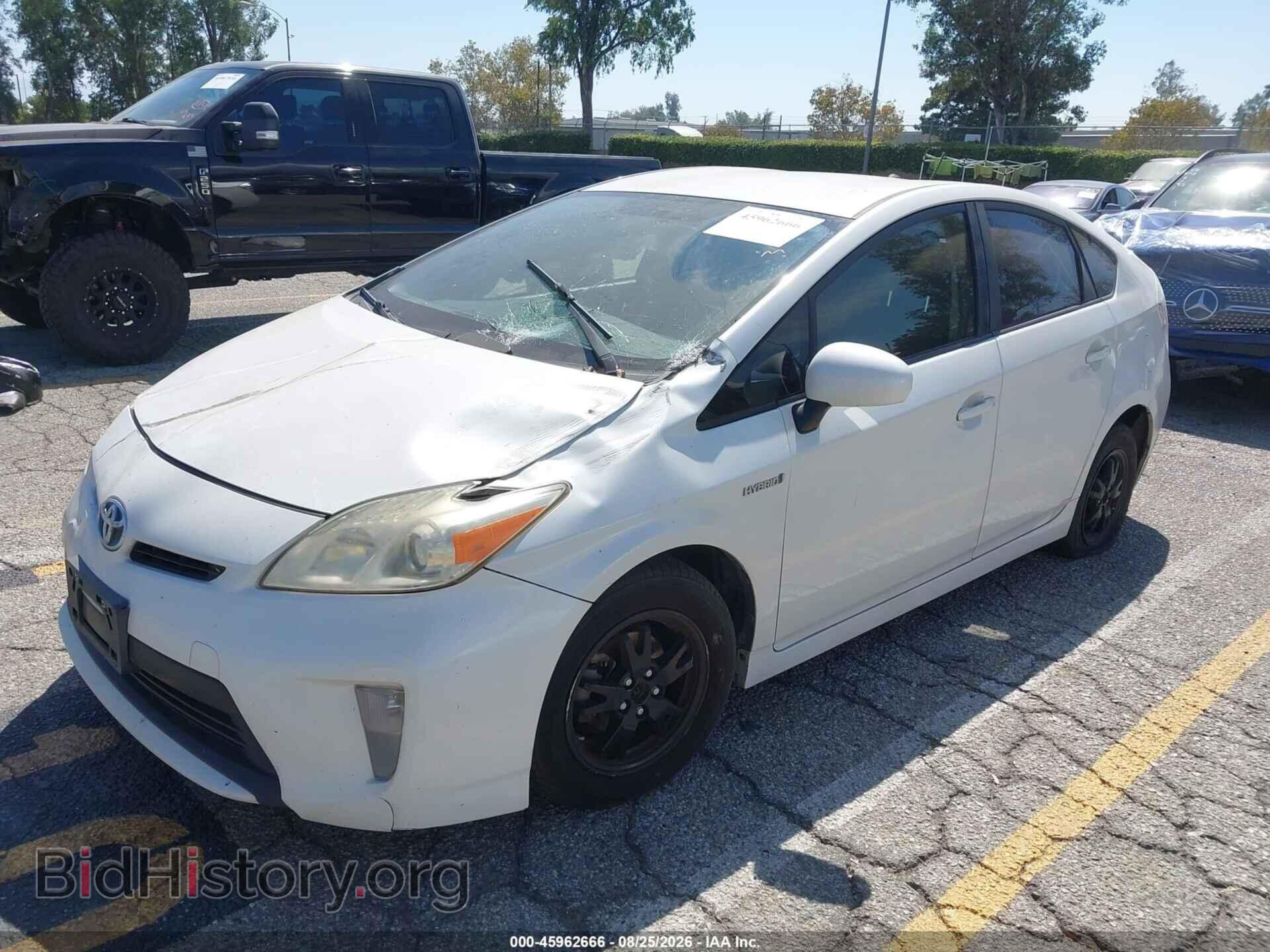 2014 TOYOTA PRIUS - VIN: JTDKN3DU7E1815287 - Фото 2
