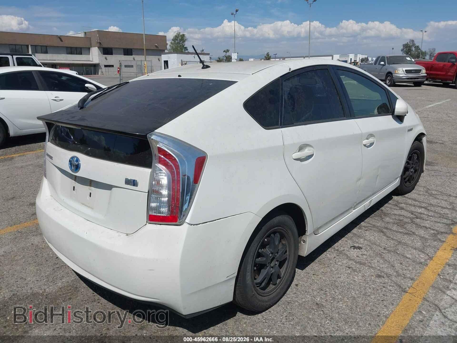 2014 TOYOTA PRIUS - VIN: JTDKN3DU7E1815287 - Фото 4