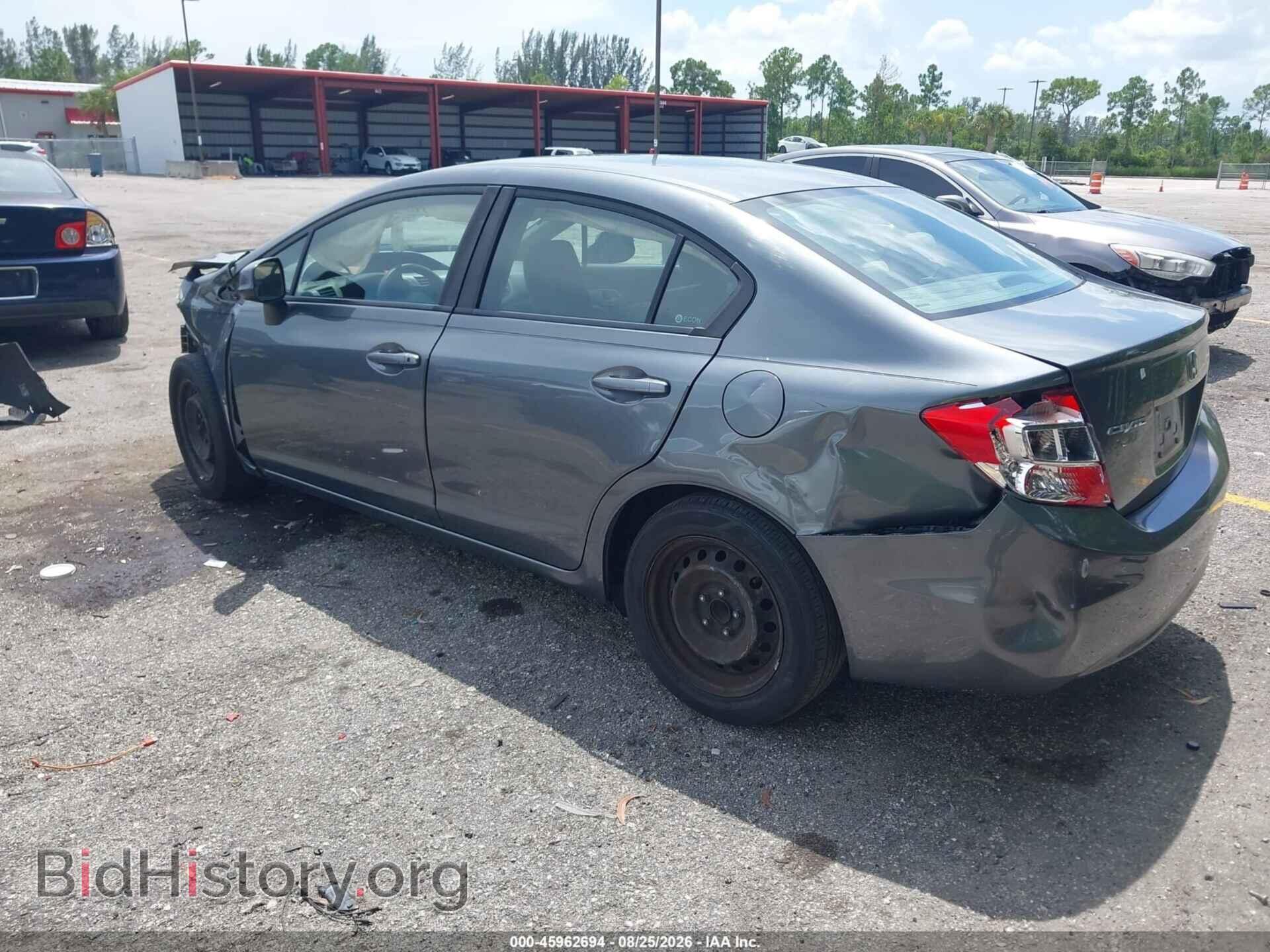 2012 HONDA CIVIC - VIN: 19XFB2F55CE104546 - Фото 3