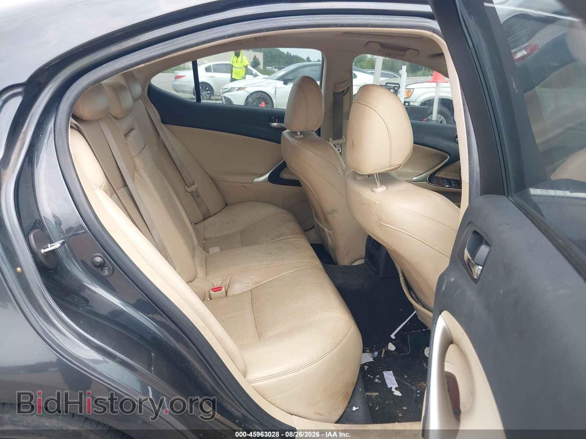 2008 LEXUS IS 250 - VIN: JTHBK262085083093 - Фото 8