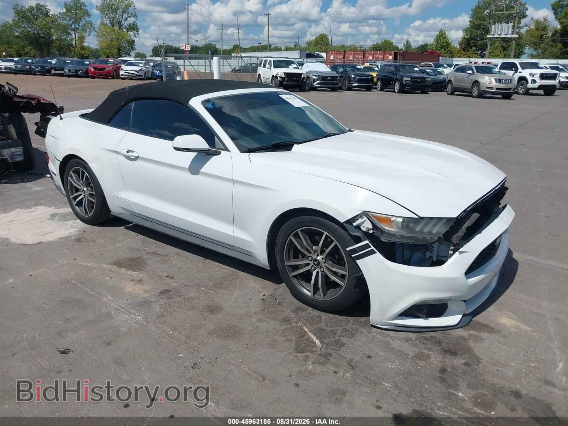 Фотография 1FATP8UH7G5226675 - FORD MUSTANG 2016