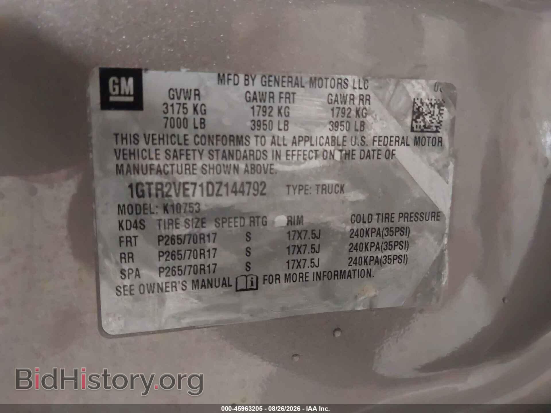 2013 GMC SIERRA 1500 - VIN: 1GTR2VE71DZ144792 - Photo 9