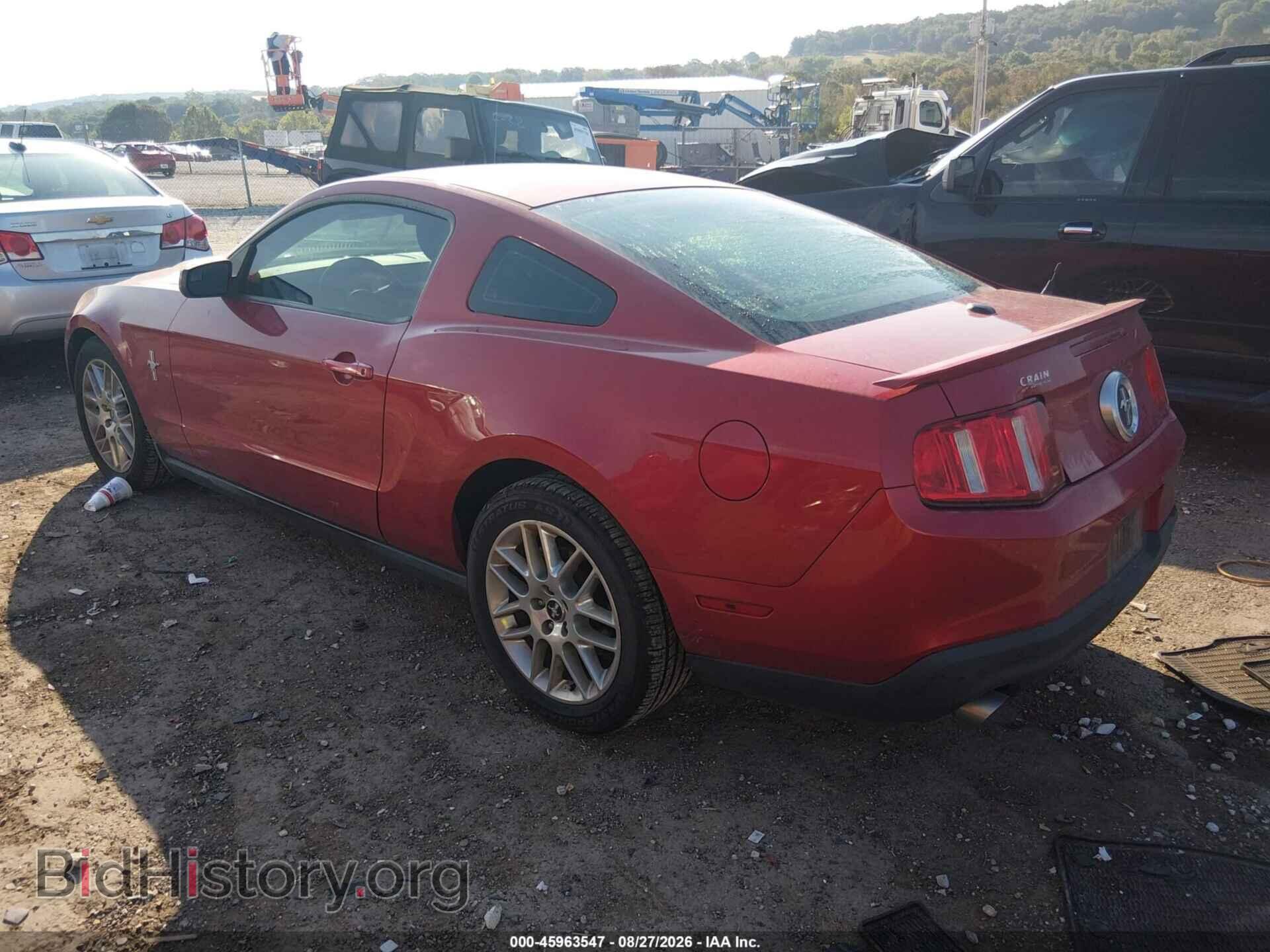 2012 FORD MUSTANG - VIN: 1ZVBP8AMXC5267218 - Фото 3