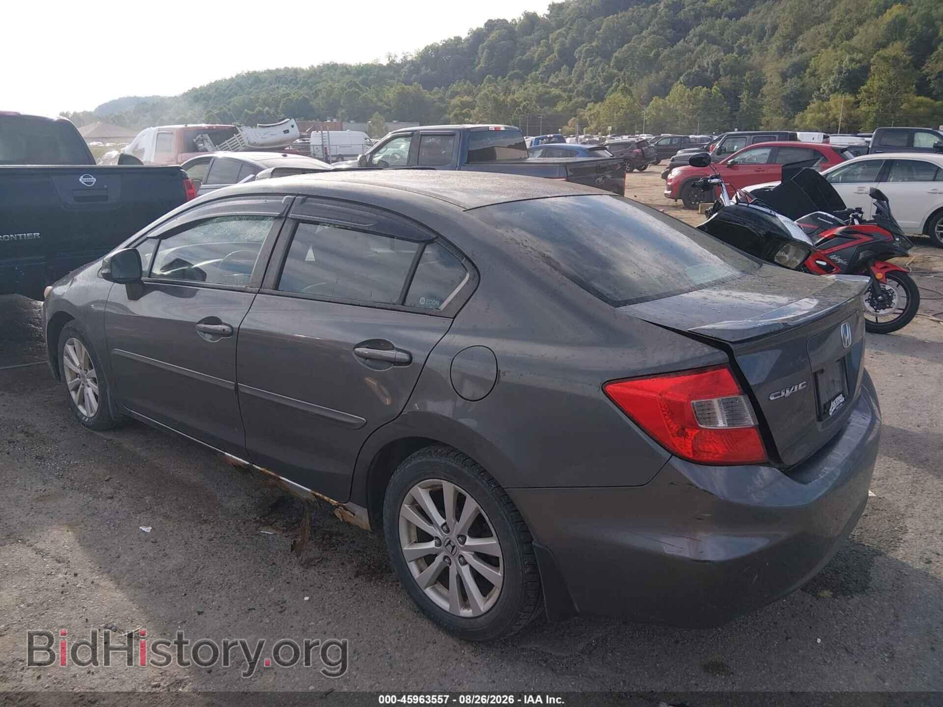 2012 HONDA CIVIC - VIN: 2HGFB2F94CH507345 - Фото 3