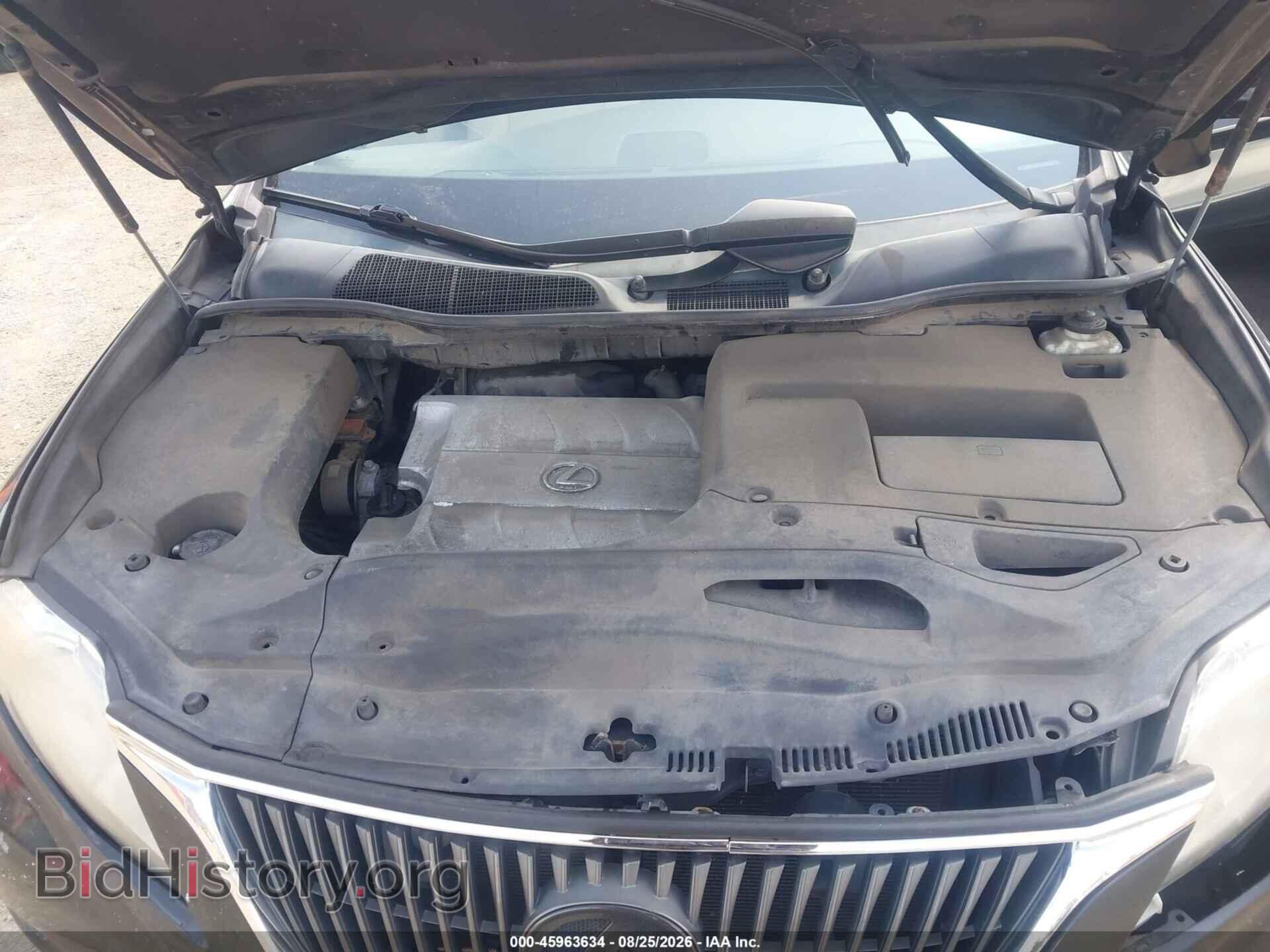 2012 LEXUS RX 350 - VIN: 2T2BK1BA1CC127053 - Photo 10