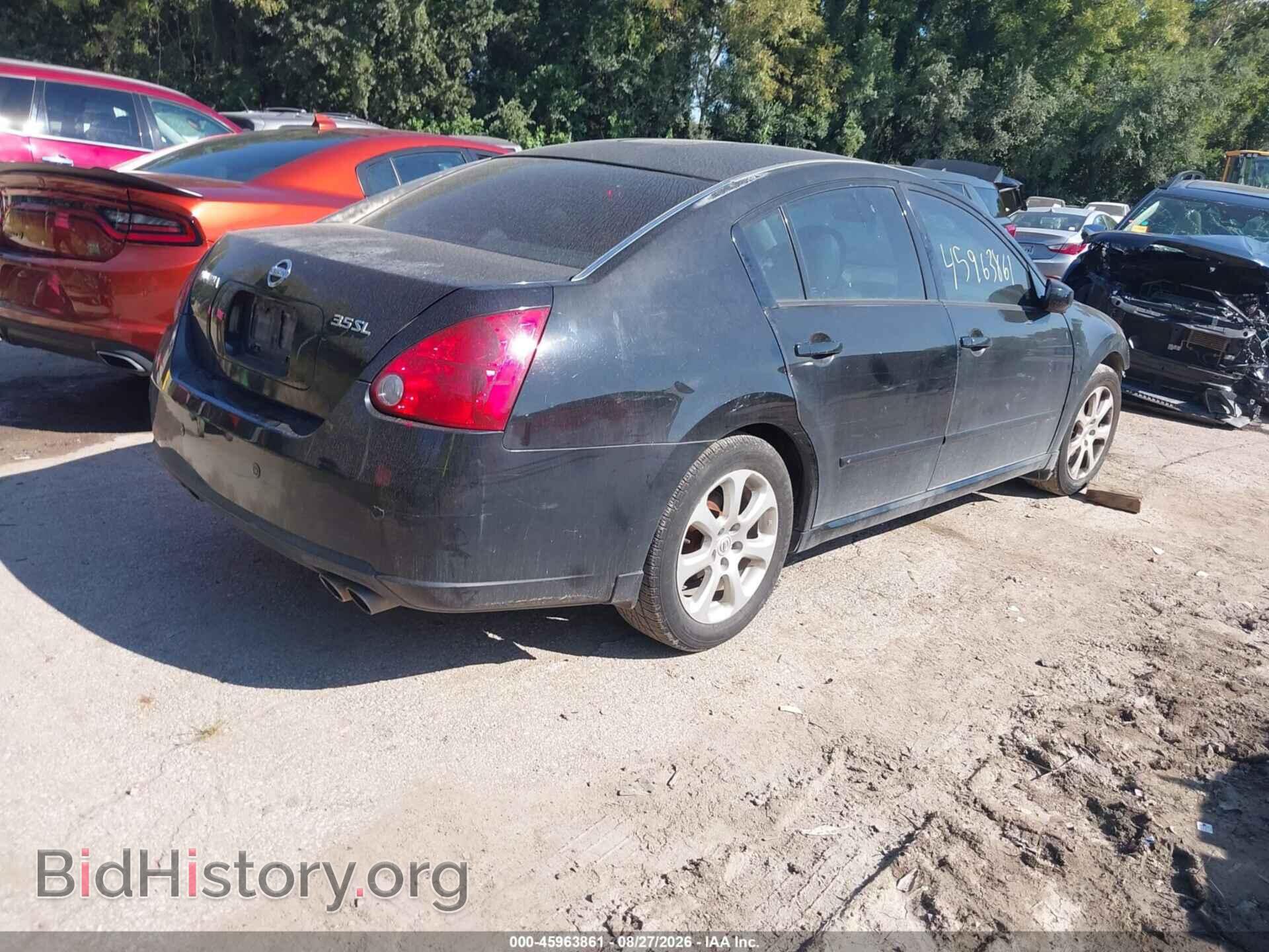 2007 NISSAN MAXIMA - VIN: 1N4BA41E67C800050 - Фото 4