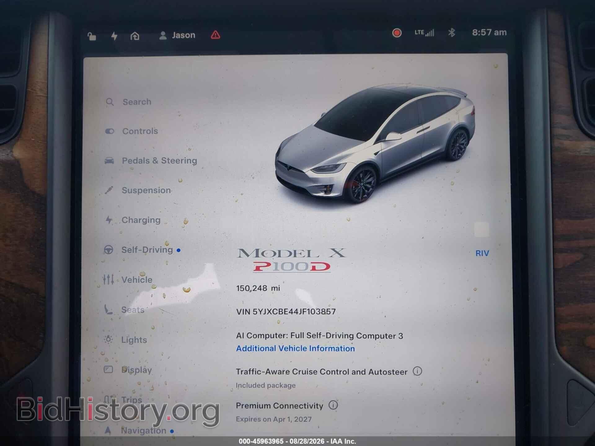 2018 TESLA MODEL X - VIN: 5YJXCBE44JF103857 - Фото 11