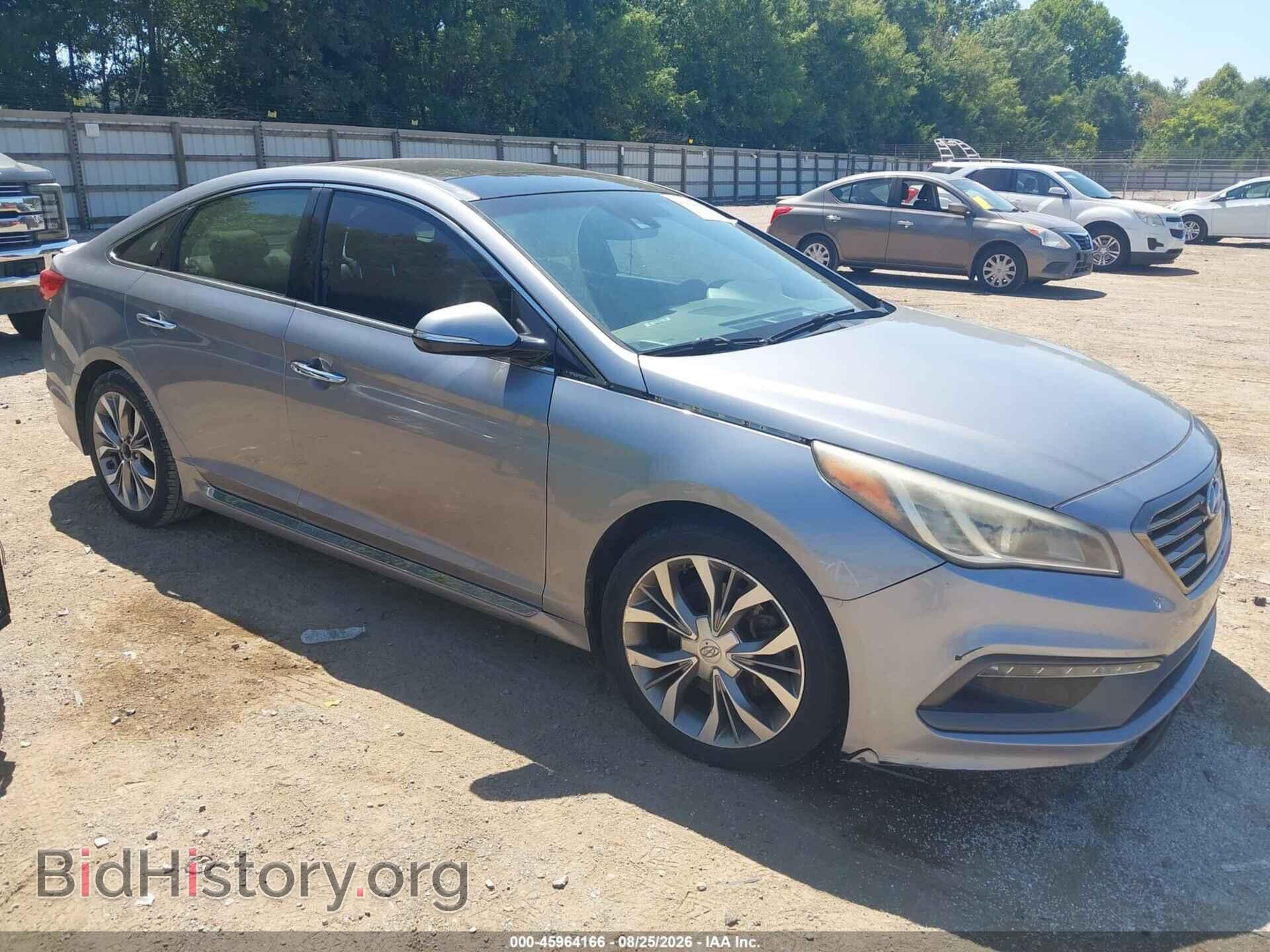 Фотография 5NPE34ABXFH175694 - HYUNDAI SONATA 2015