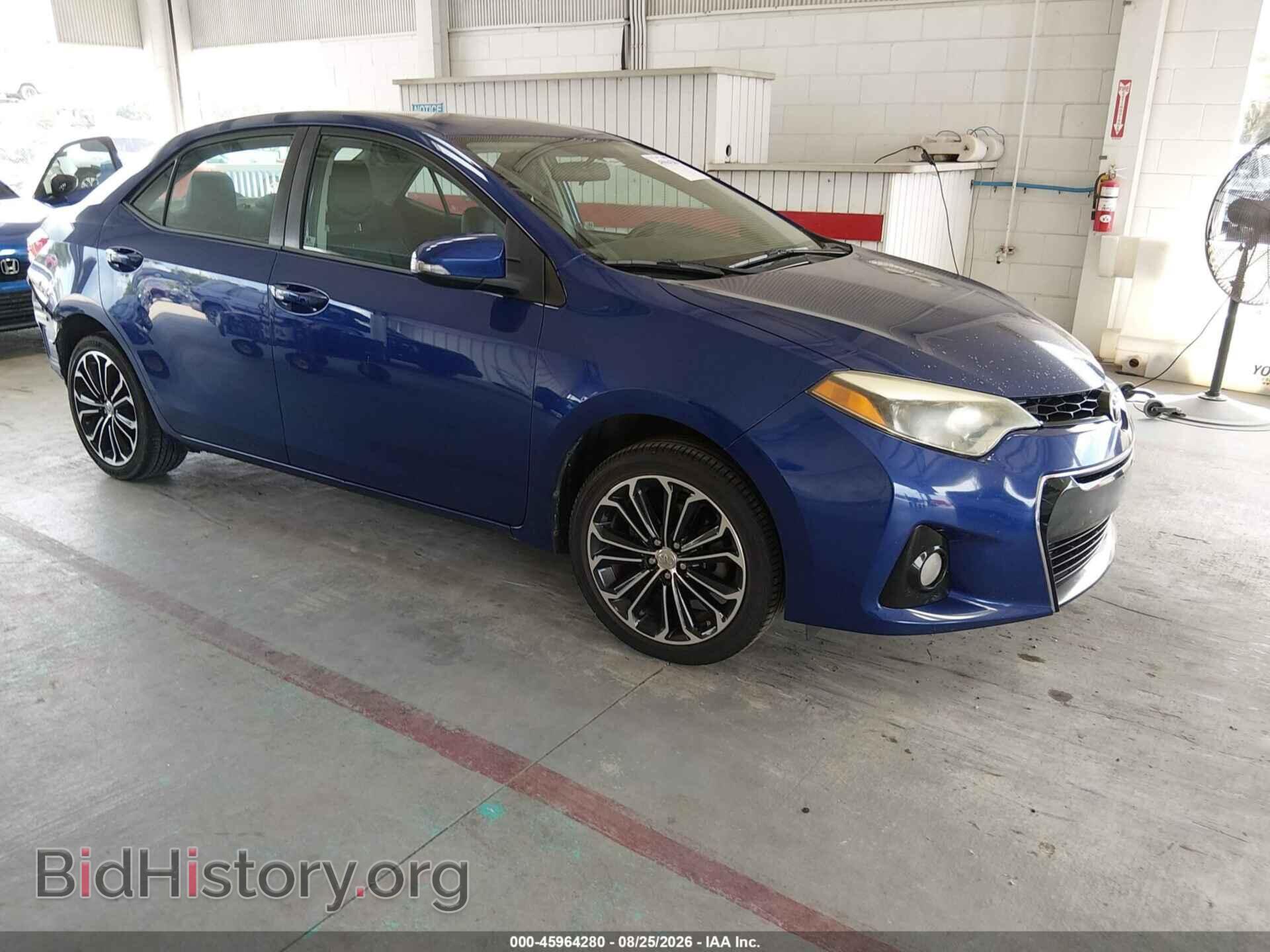Photo 2T1BURHE1FC244787 - TOYOTA COROLLA 2015