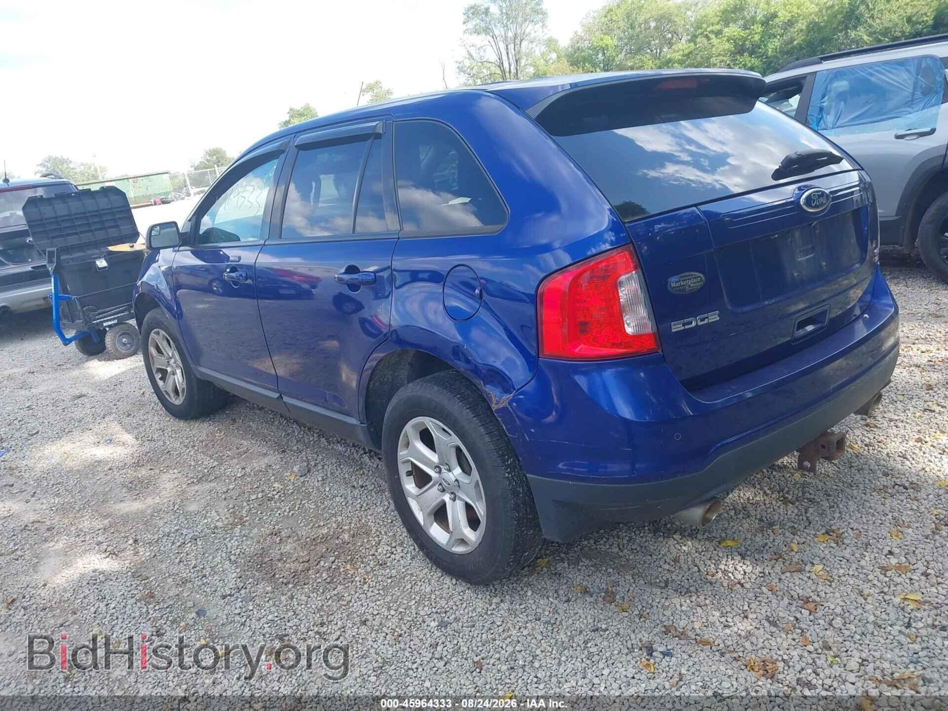 2014 FORD EDGE - VIN: 2FMDK4JC4EBA37792 - Фото 3