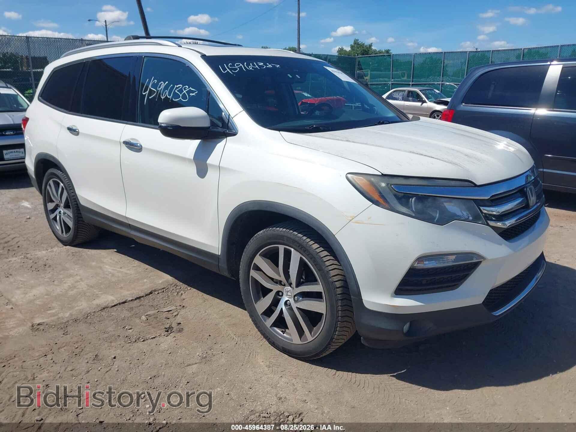 Фотография 5FNYF6H01GB014980 - HONDA PILOT 2016