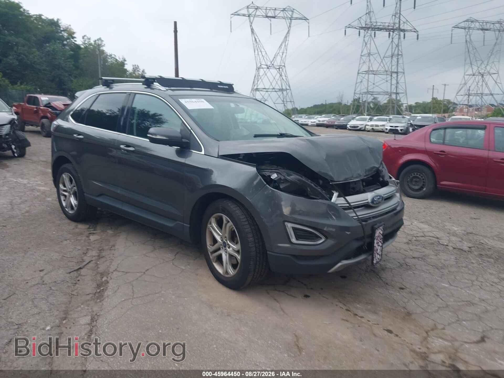 Фотография 2FMTK4K93FBB62363 - FORD EDGE 2015