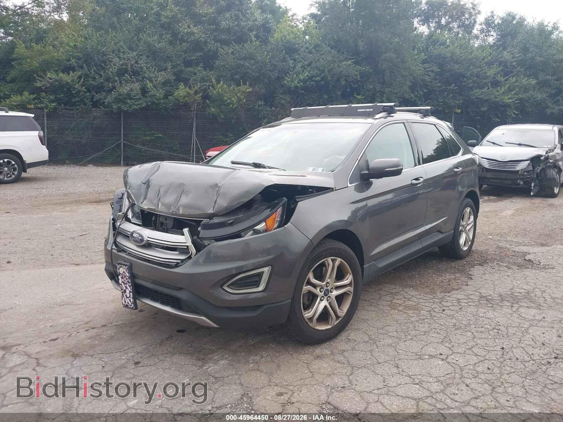 2015 FORD EDGE - VIN: 2FMTK4K93FBB62363 - Photo 2