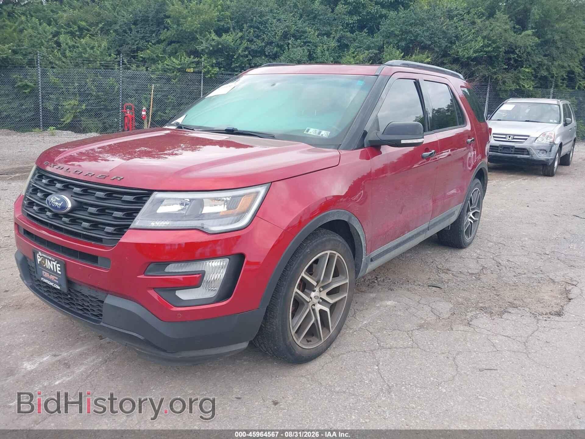 2016 FORD EXPLORER - VIN: 1FM5K8GT2GGC98952 - Фото 2