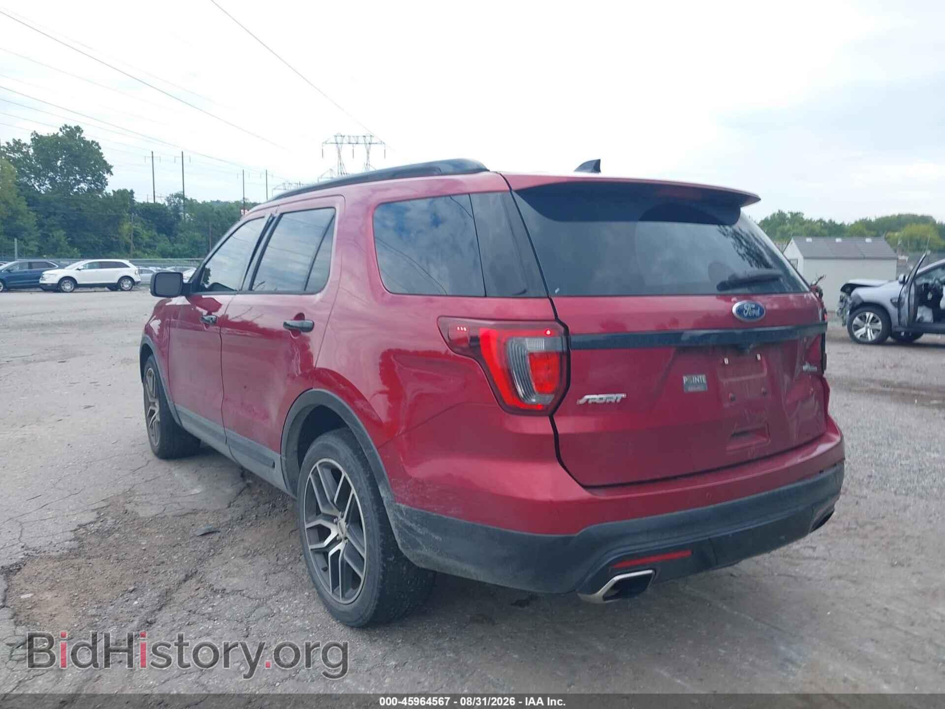 2016 FORD EXPLORER - VIN: 1FM5K8GT2GGC98952 - Фото 3