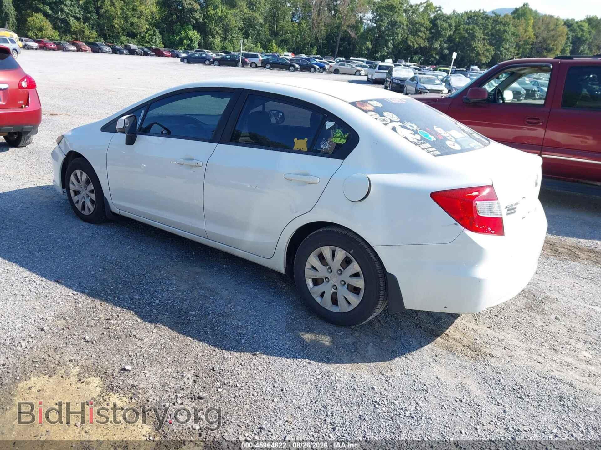 2012 HONDA CIVIC - VIN: 2HGFB2F59CH300401 - Photo 3