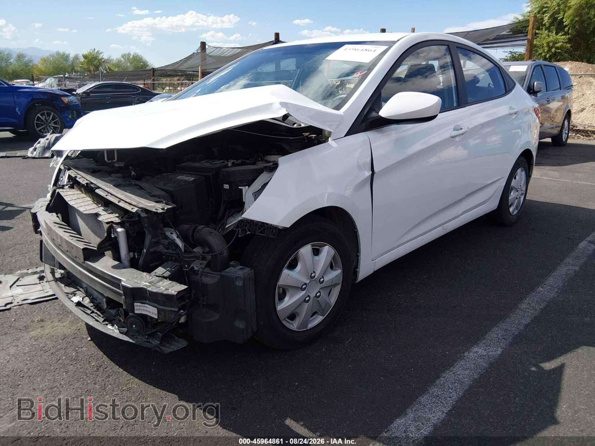 2015 HYUNDAI ACCENT - VIN: KMHCT4AE4FU863547 - Фото 2