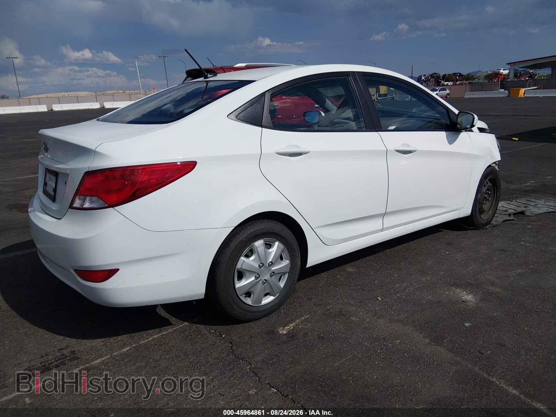 2015 HYUNDAI ACCENT - VIN: KMHCT4AE4FU863547 - Фото 4
